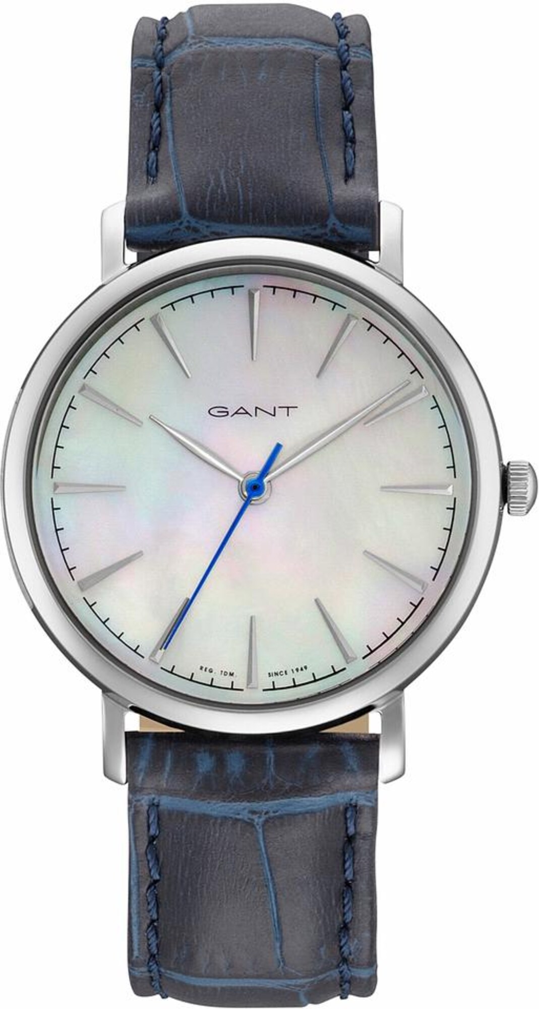 GANT Quarzuhr blau / silber