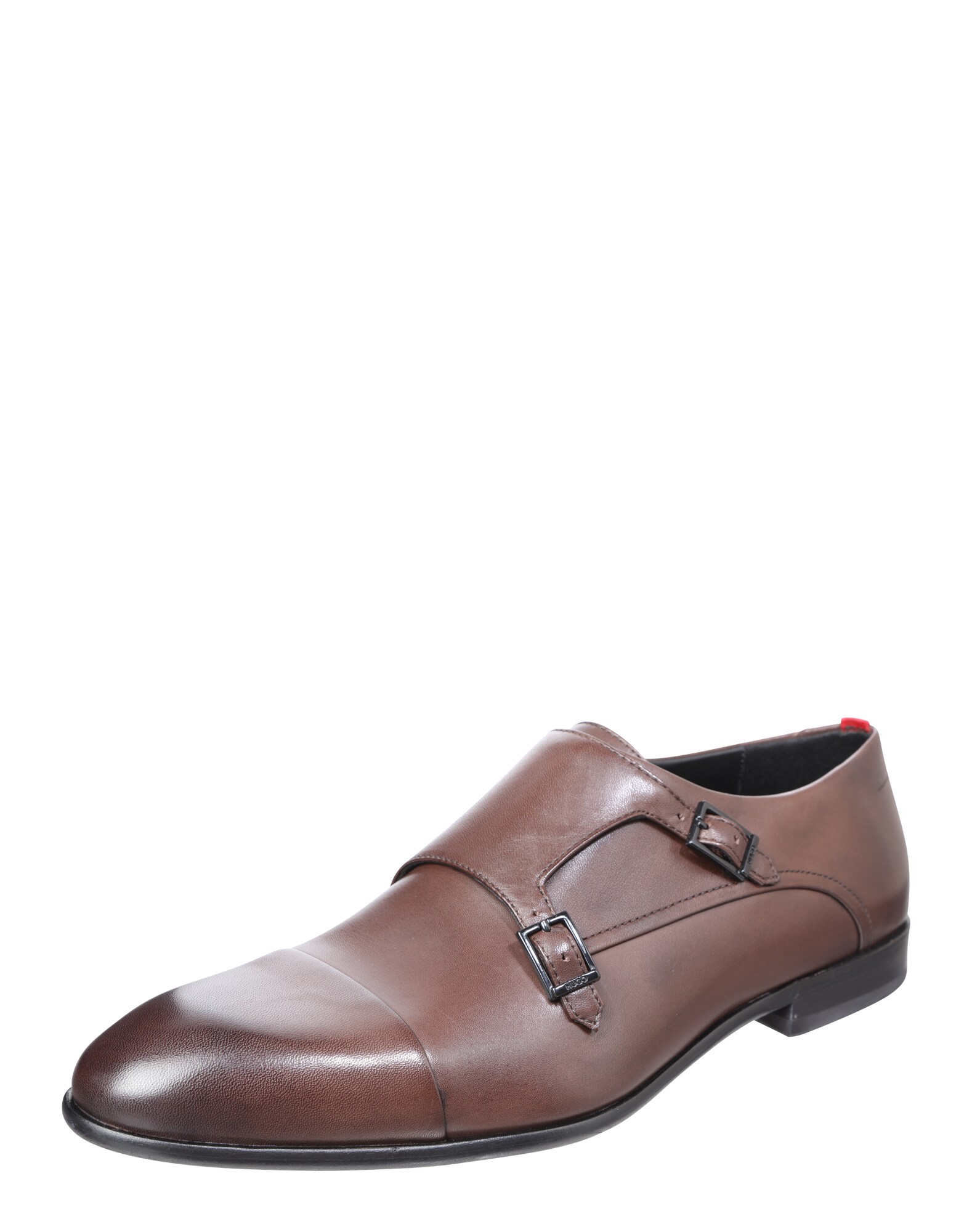 HUGO Monkstrap in edler Leder-Qualität braun