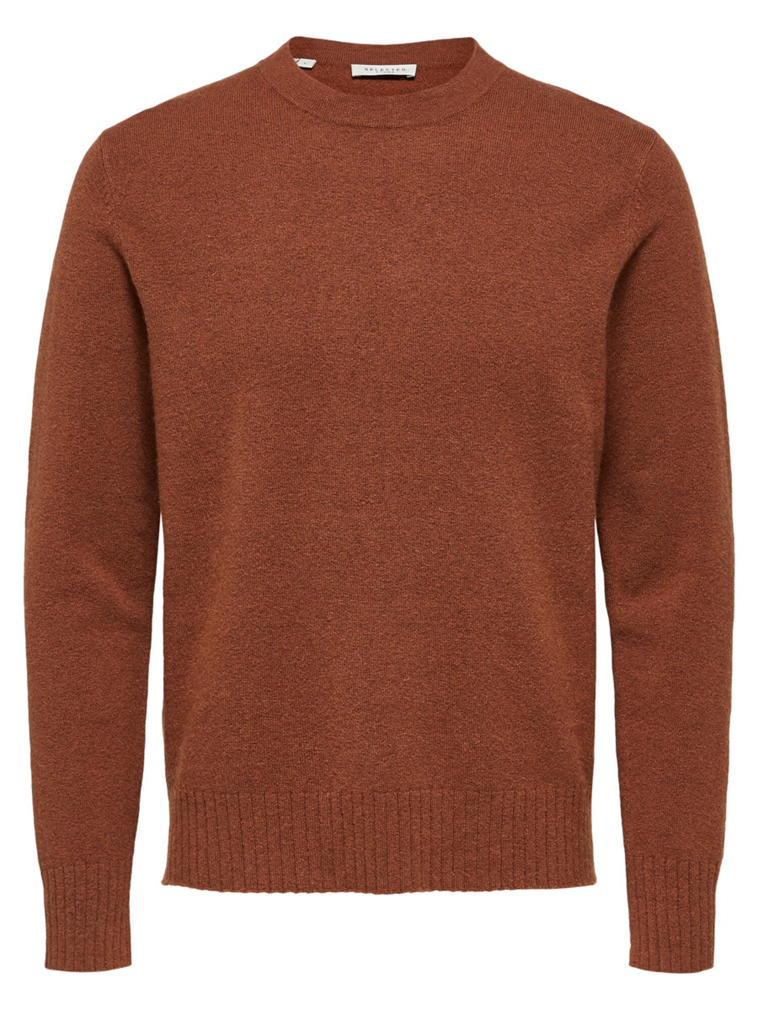 SELECTED HOMME Strickpullover braun