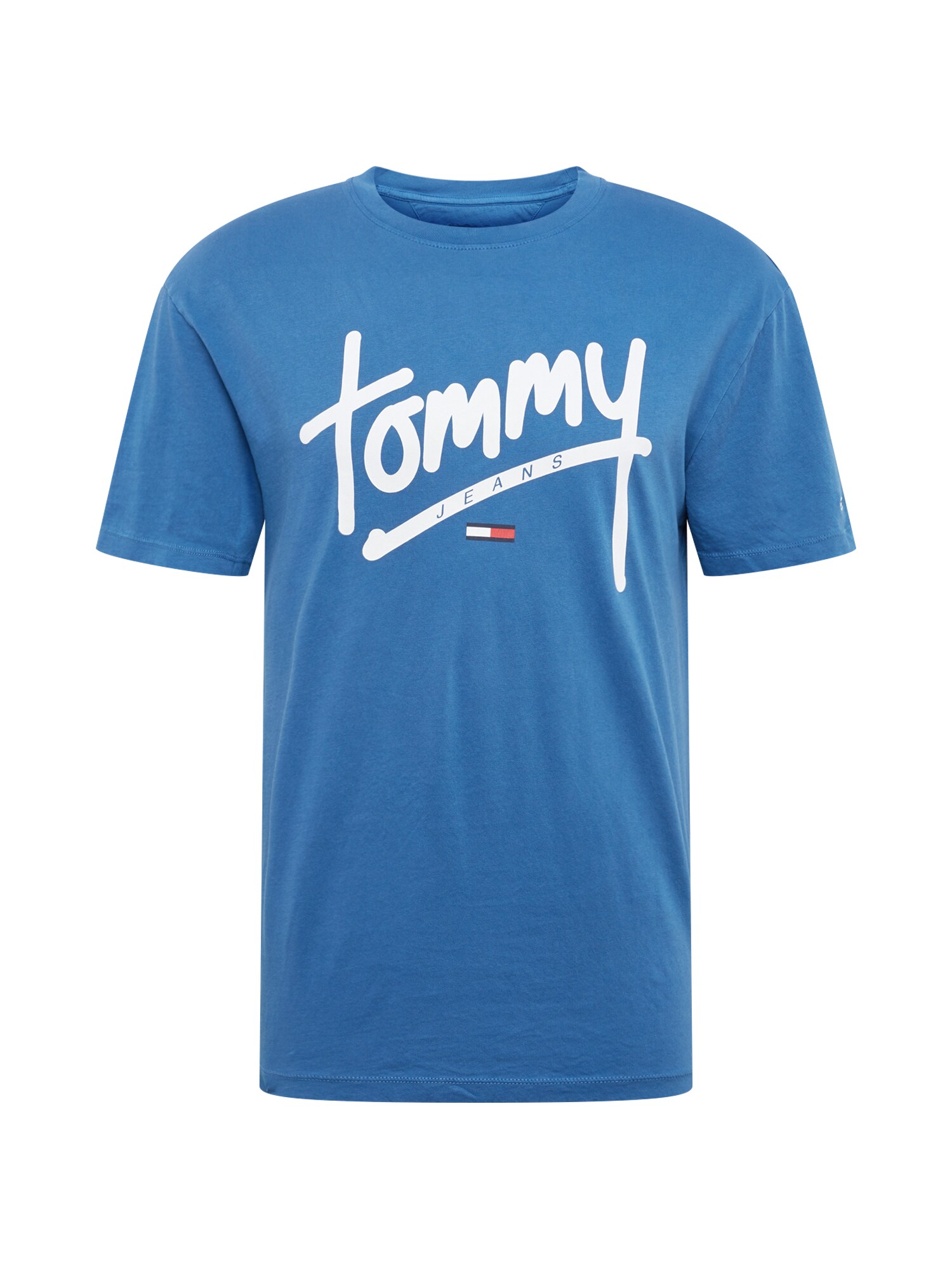 Tommy Jeans Shirt blau / weiß