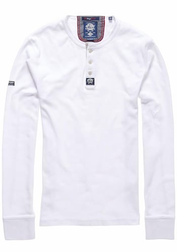 Henleyshirt »HERITAGE L/S GRANDAD«