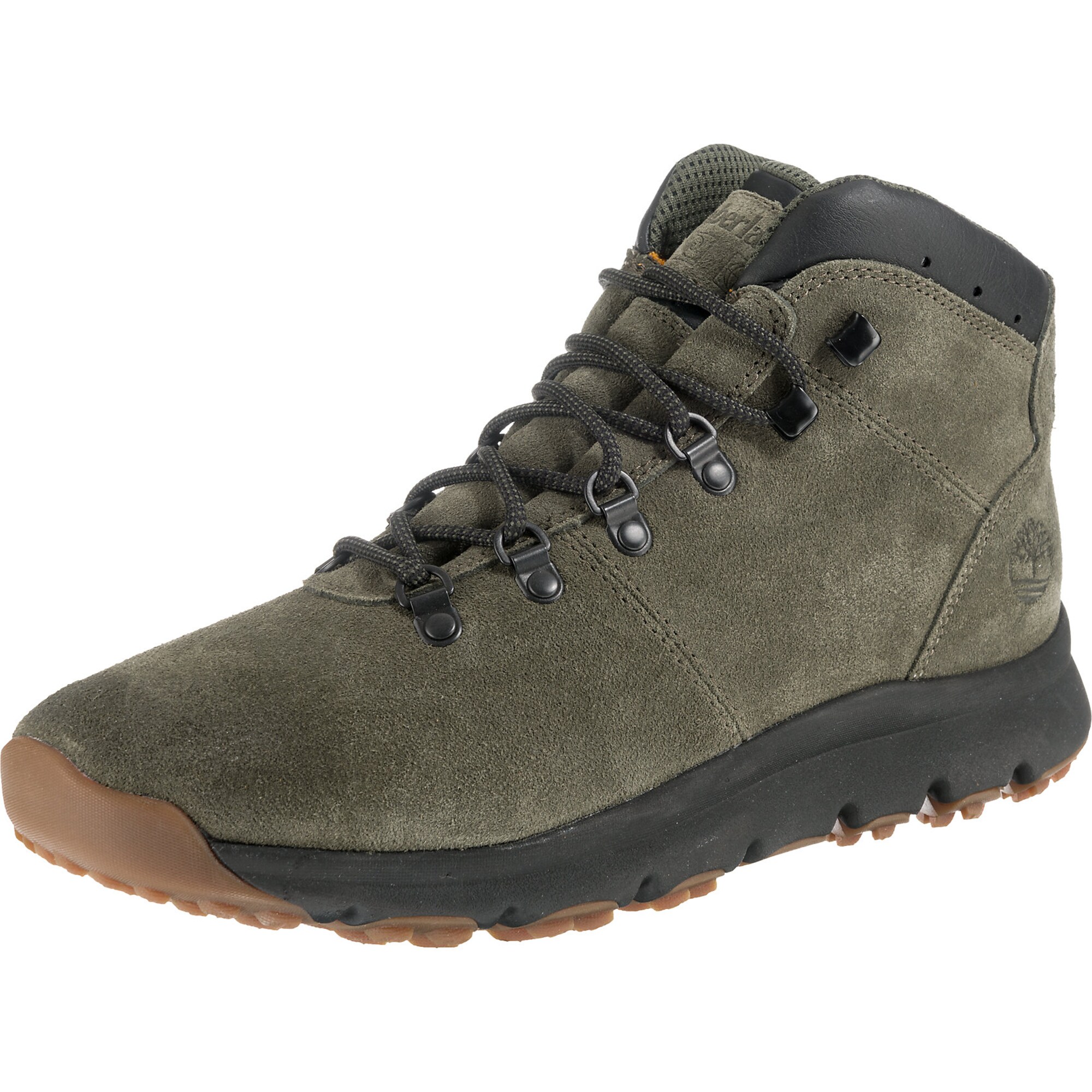 TIMBERLAND World Hiker Mid Schnürstiefeletten grün