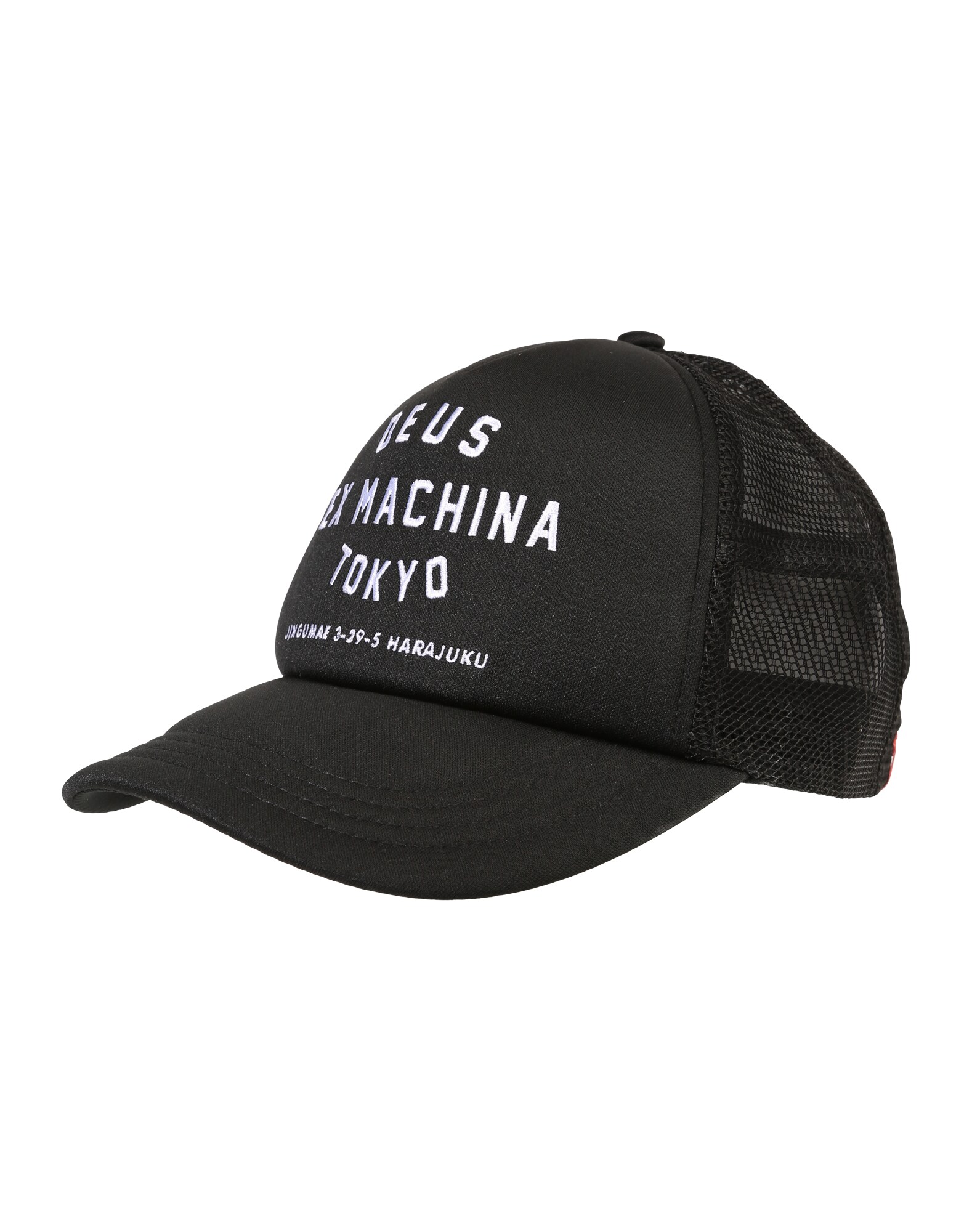 DEUS EX MACHINA Cap ‘Tokyo Address‘ schwarz / weiß