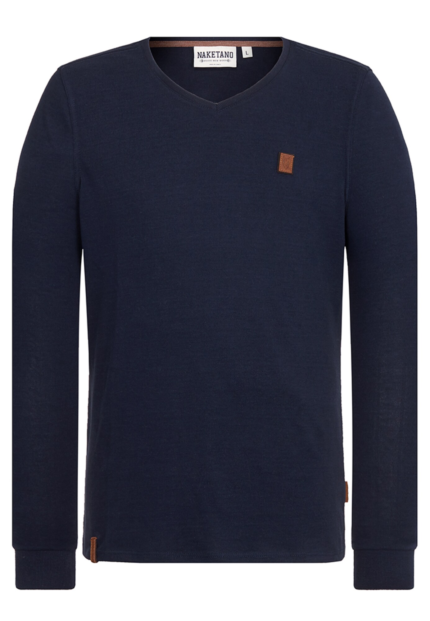 Naketano Sweatshirt Do the Ömer Dance III dunkelblau