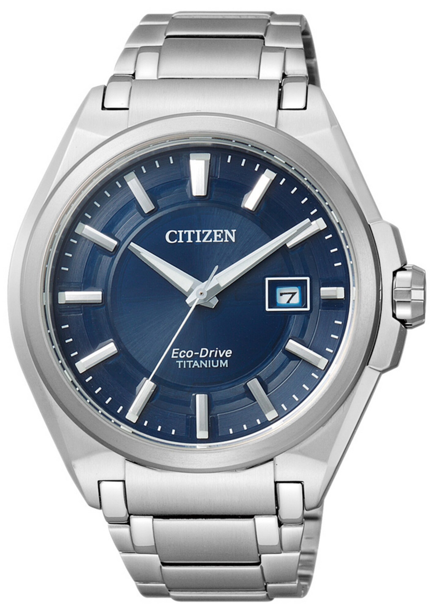 CITIZEN Armbanduhr, BM6930-57M blau / silber