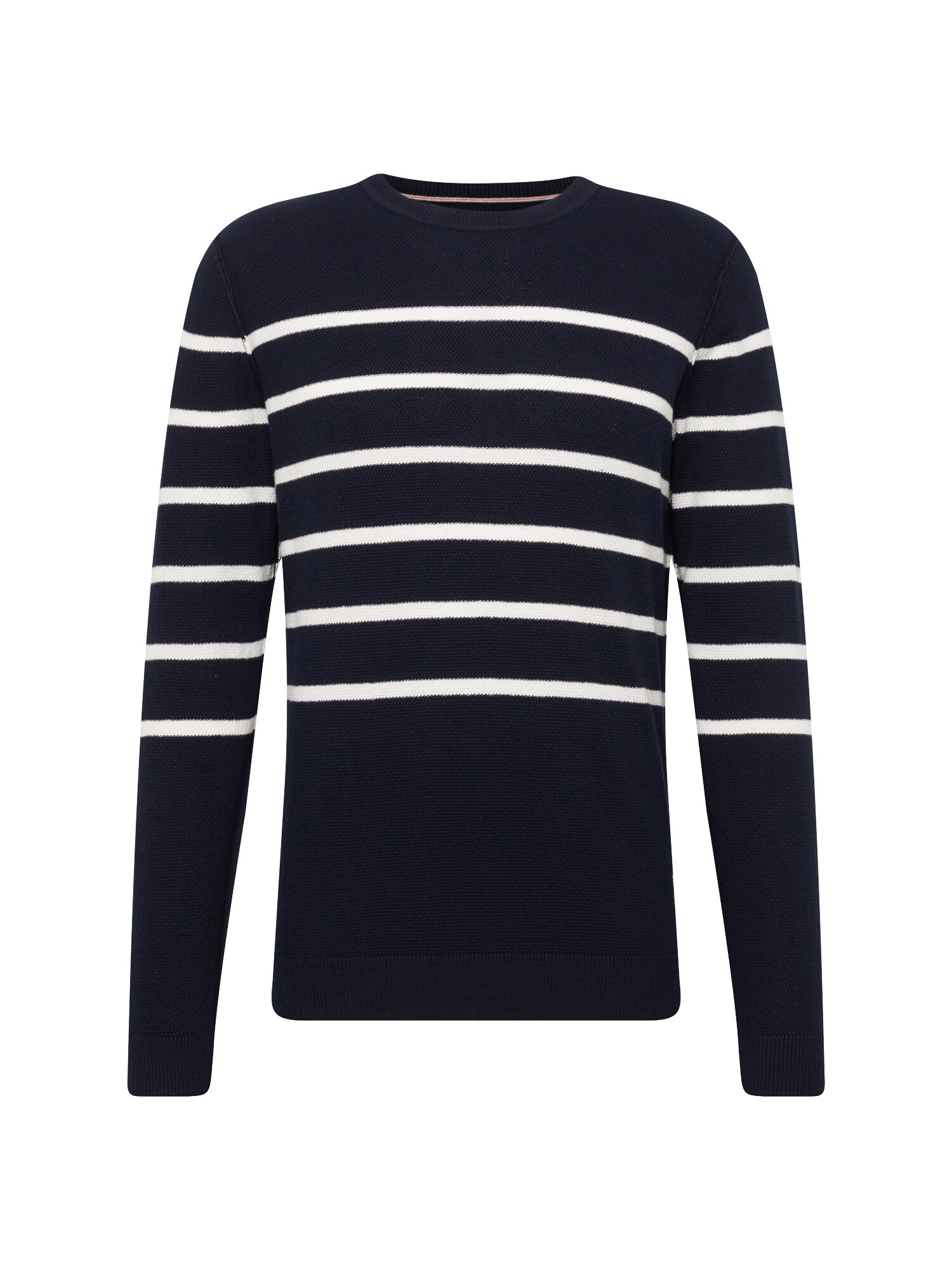 JACK & JONES Pullover dunkelblau / weiß