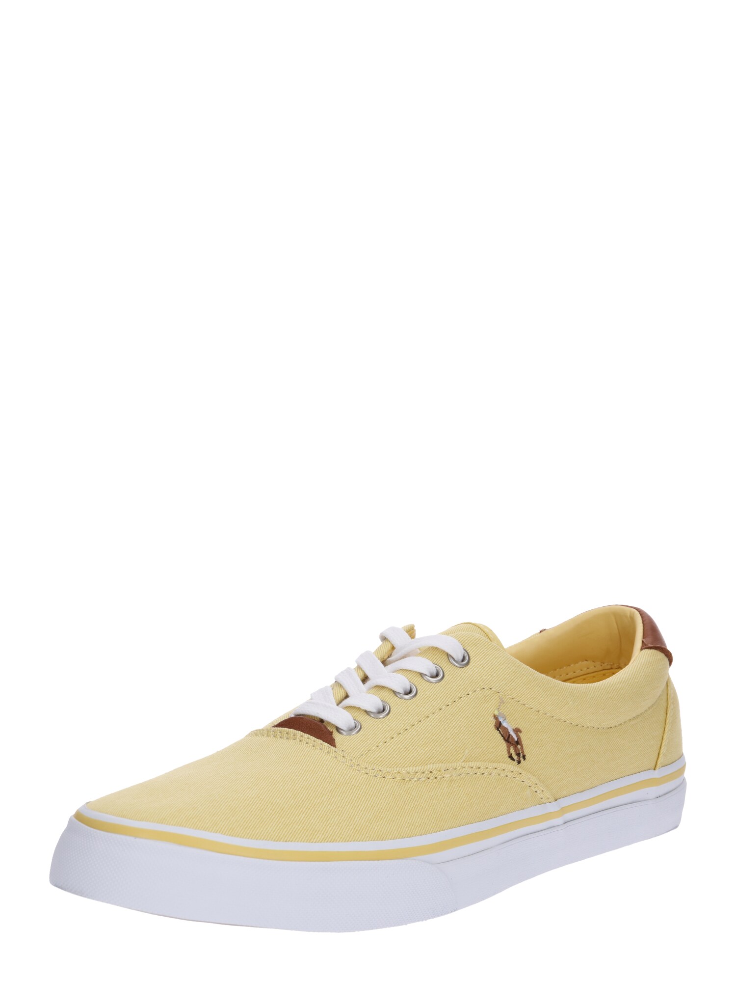 POLO RALPH LAUREN Sneaker ''''Thorton washed twill'''' gelb