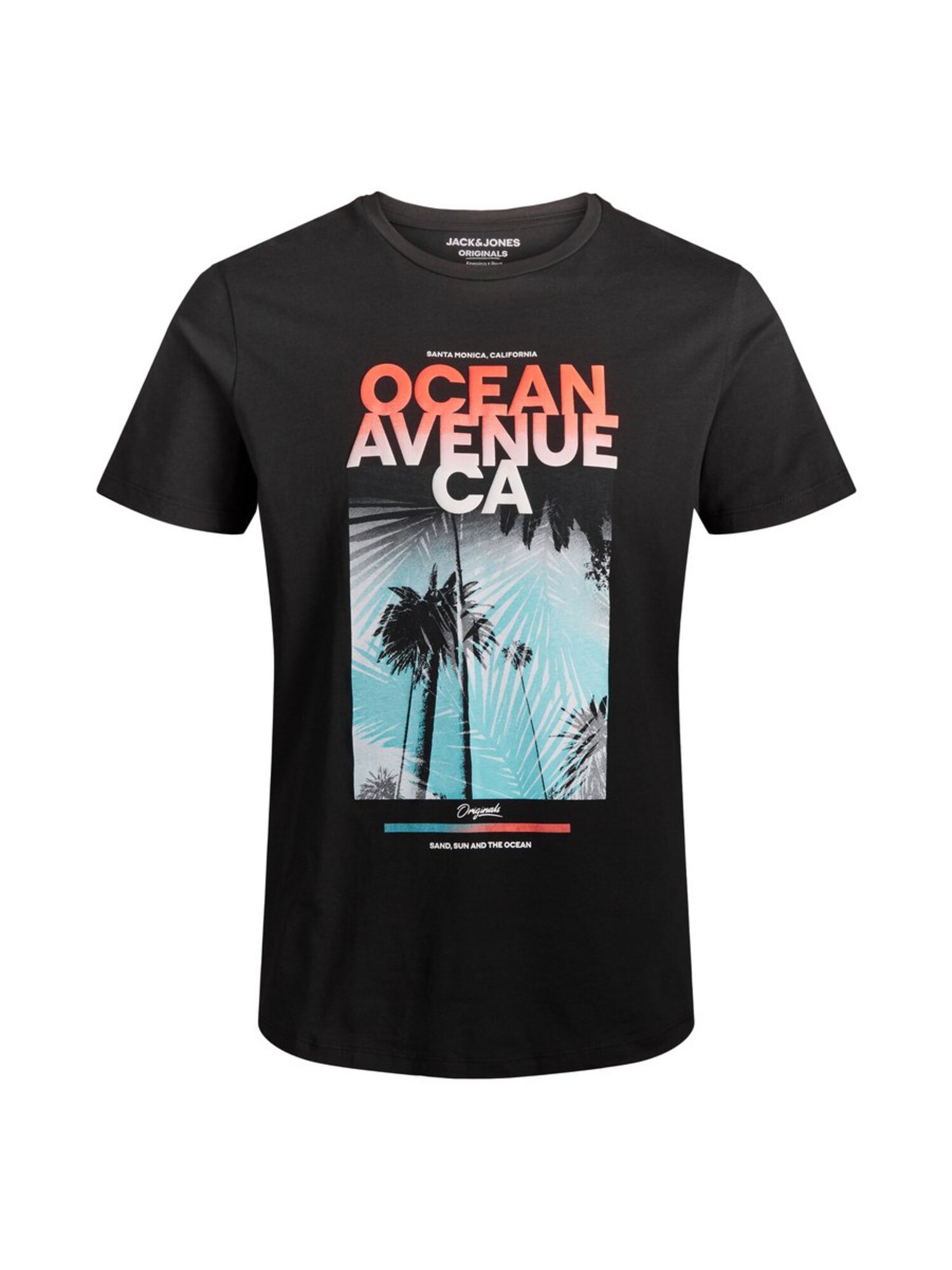 JACK & JONES T-Shirt mischfarben / schwarz