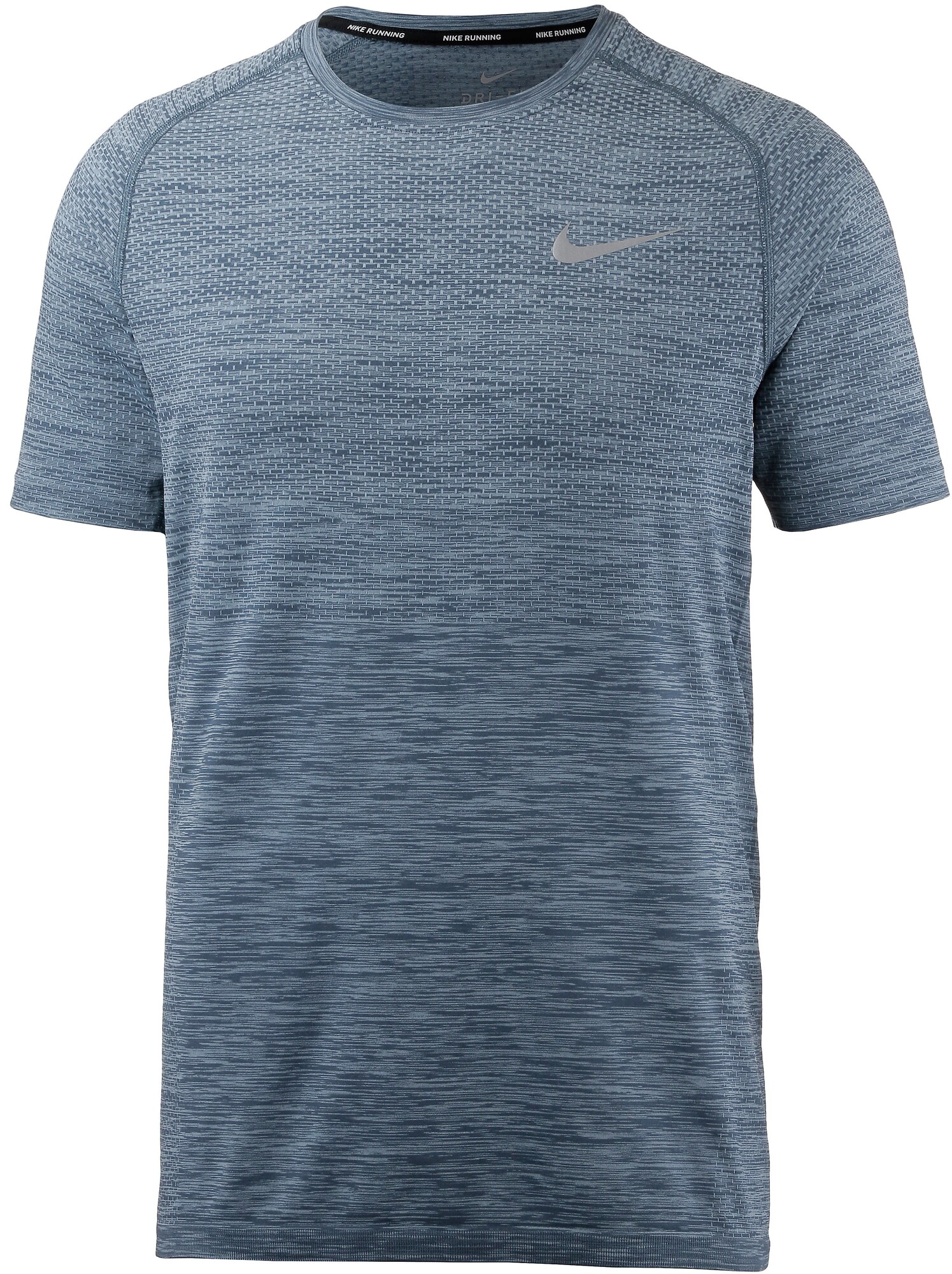 NIKE Dri-Fit Knit Laufshirt taubenblau