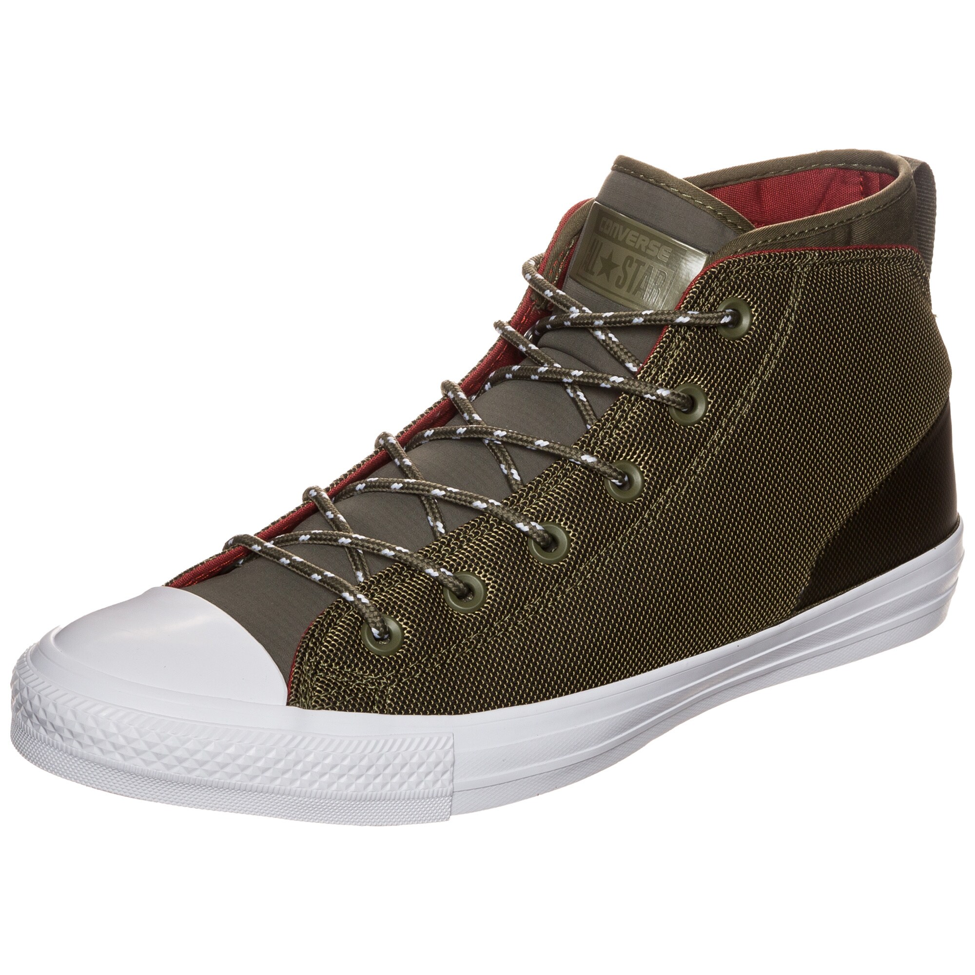 CONVERSE Chuck Taylor All Star Syde Street Mid Sneaker grün