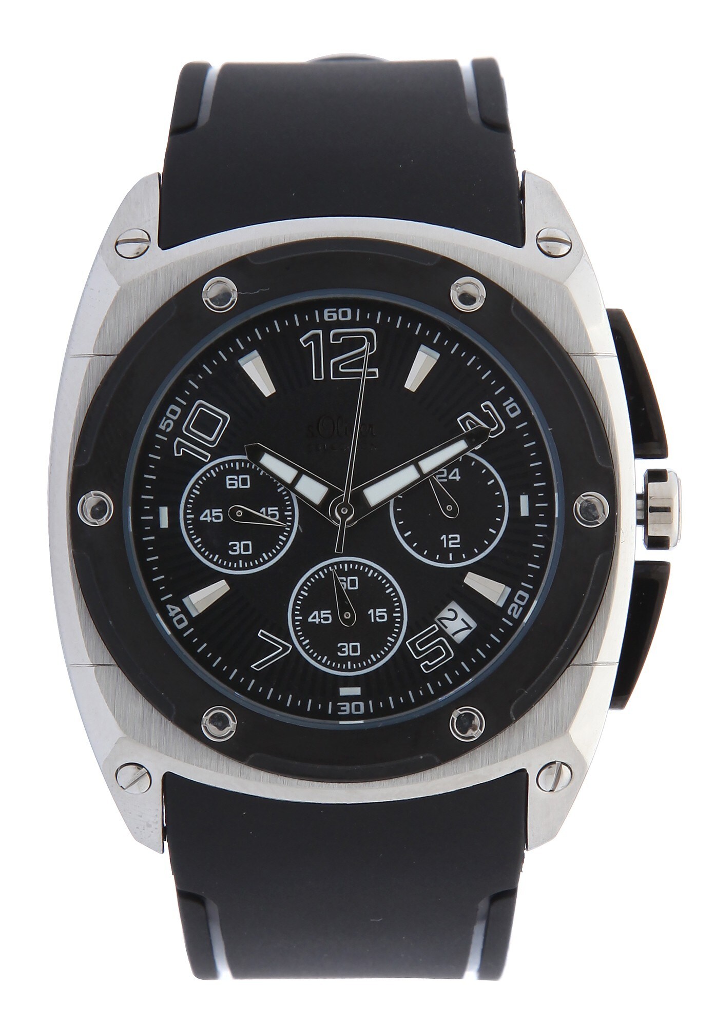 S.Oliver RED LABEL Armbanduhr SO-2268-PC schwarz