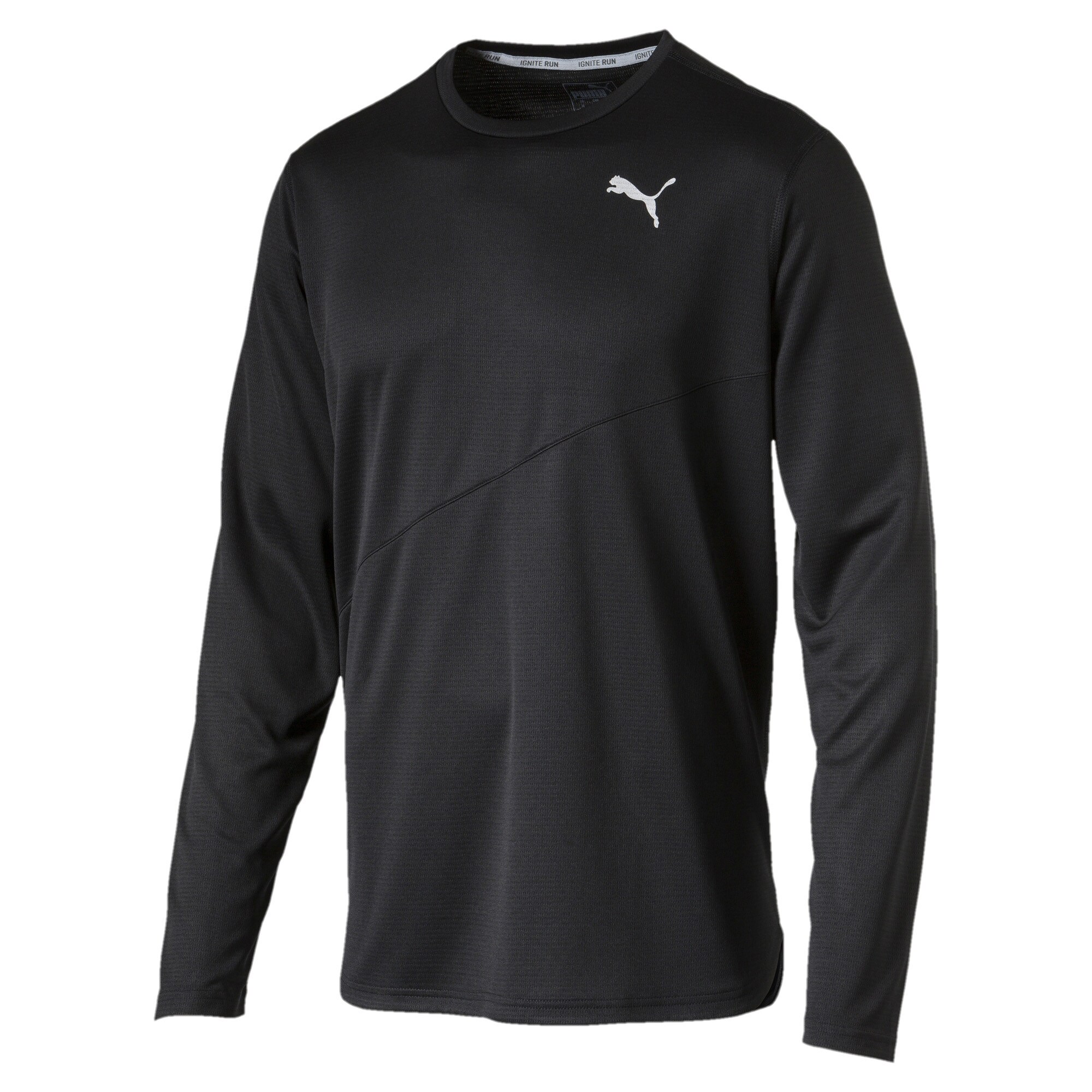 PUMA Shirt schwarz / weiß