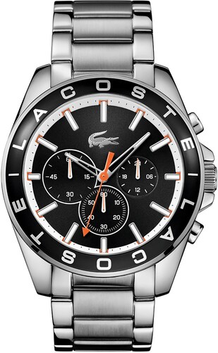 LACOSTE Chronograph WESTPORT, 2010855 silber