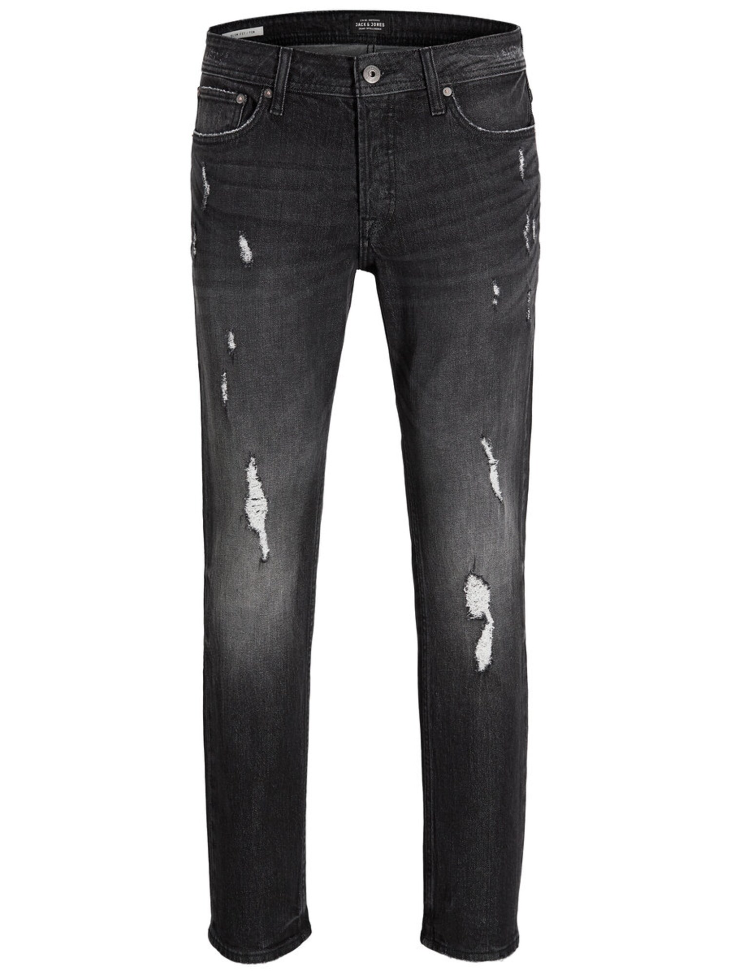 JACK & JONES Slim Fit Jeans TIM ORIGINAL CR 020 schwarz