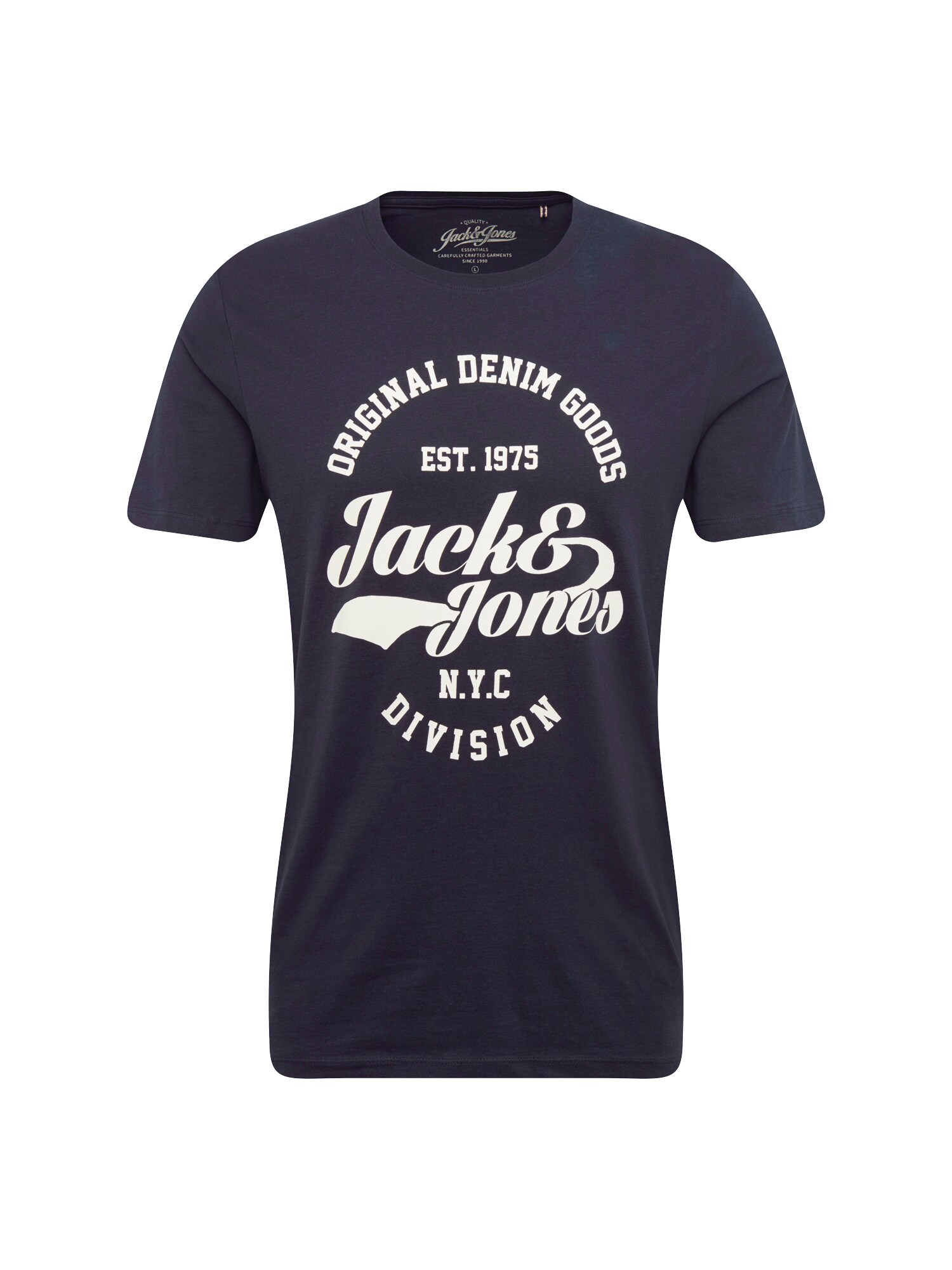 JACK & JONES T-Shirt navy / weiß