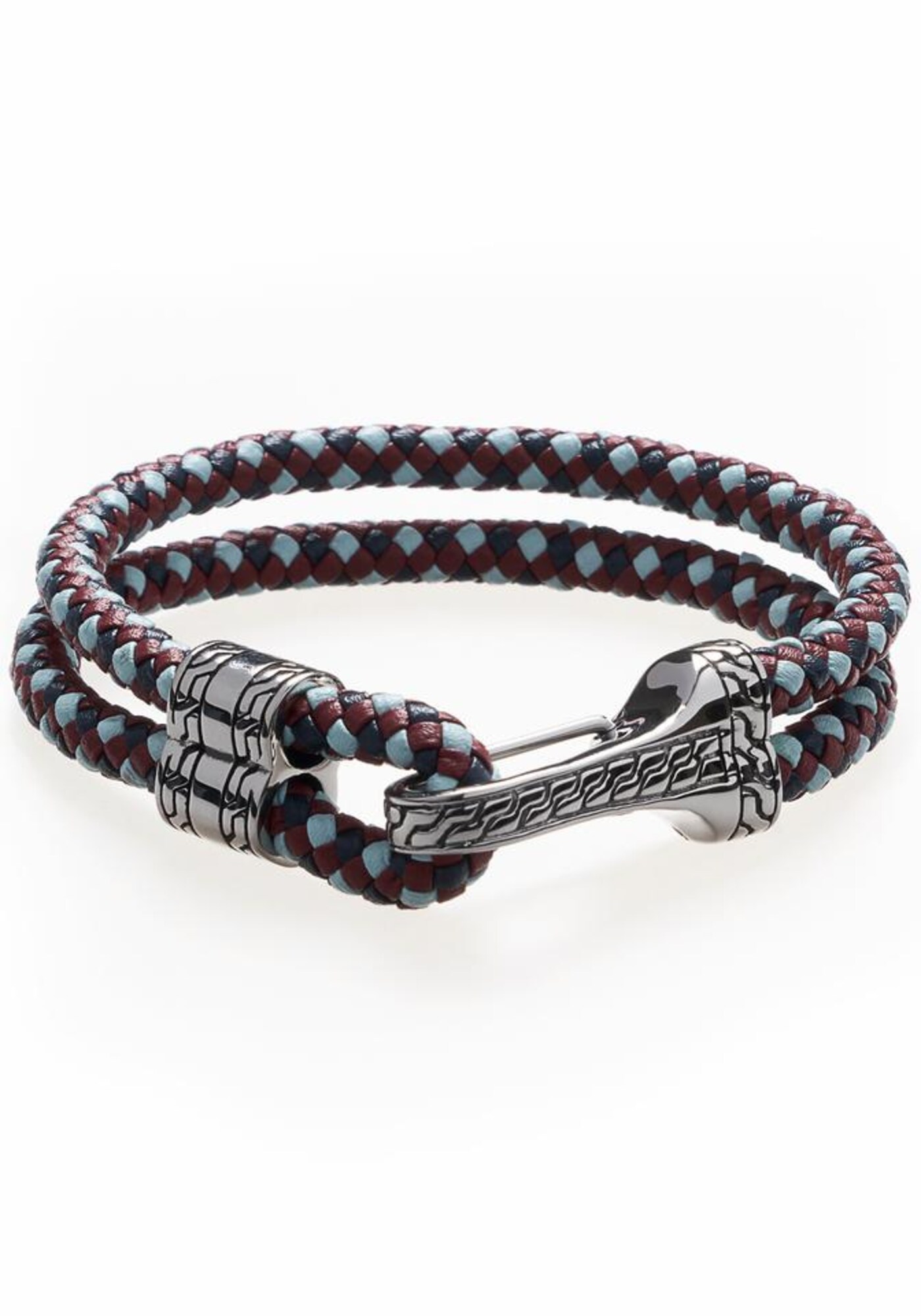 ROYAL-EGO Armband Summer, 1252 blau / hellblau / blutrot / silber