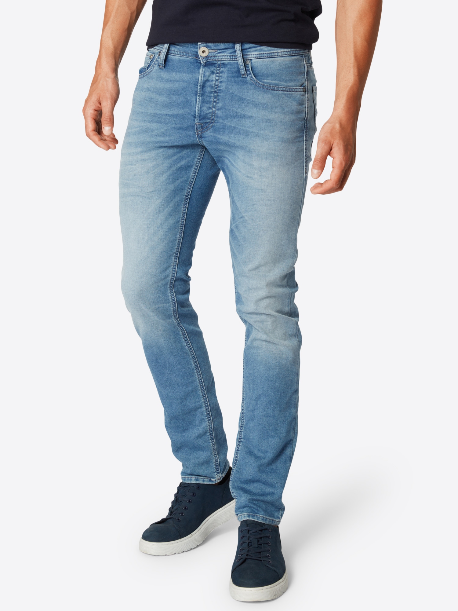 JACK & JONES Jeans ''''JJIGLENN JJORIGINAL JOS 892 INDIGO KNIT'''' blue denim