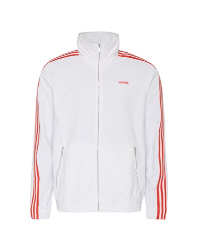 ADIDAS ORIGINALS Sportliche Jacke rot / weiß