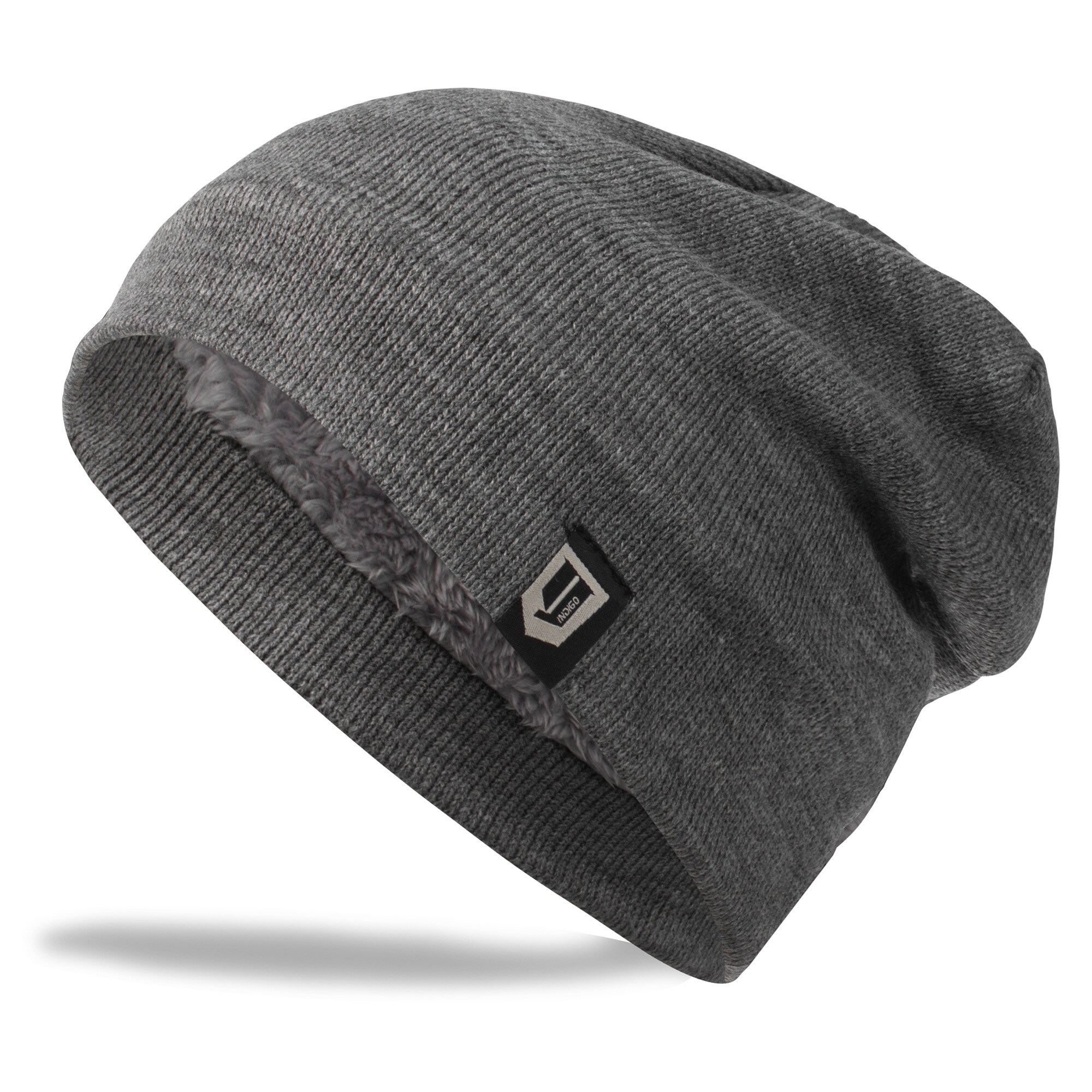 INDICODE JEANS Mütze '''' Palermo Hoodie '''' graumeliert