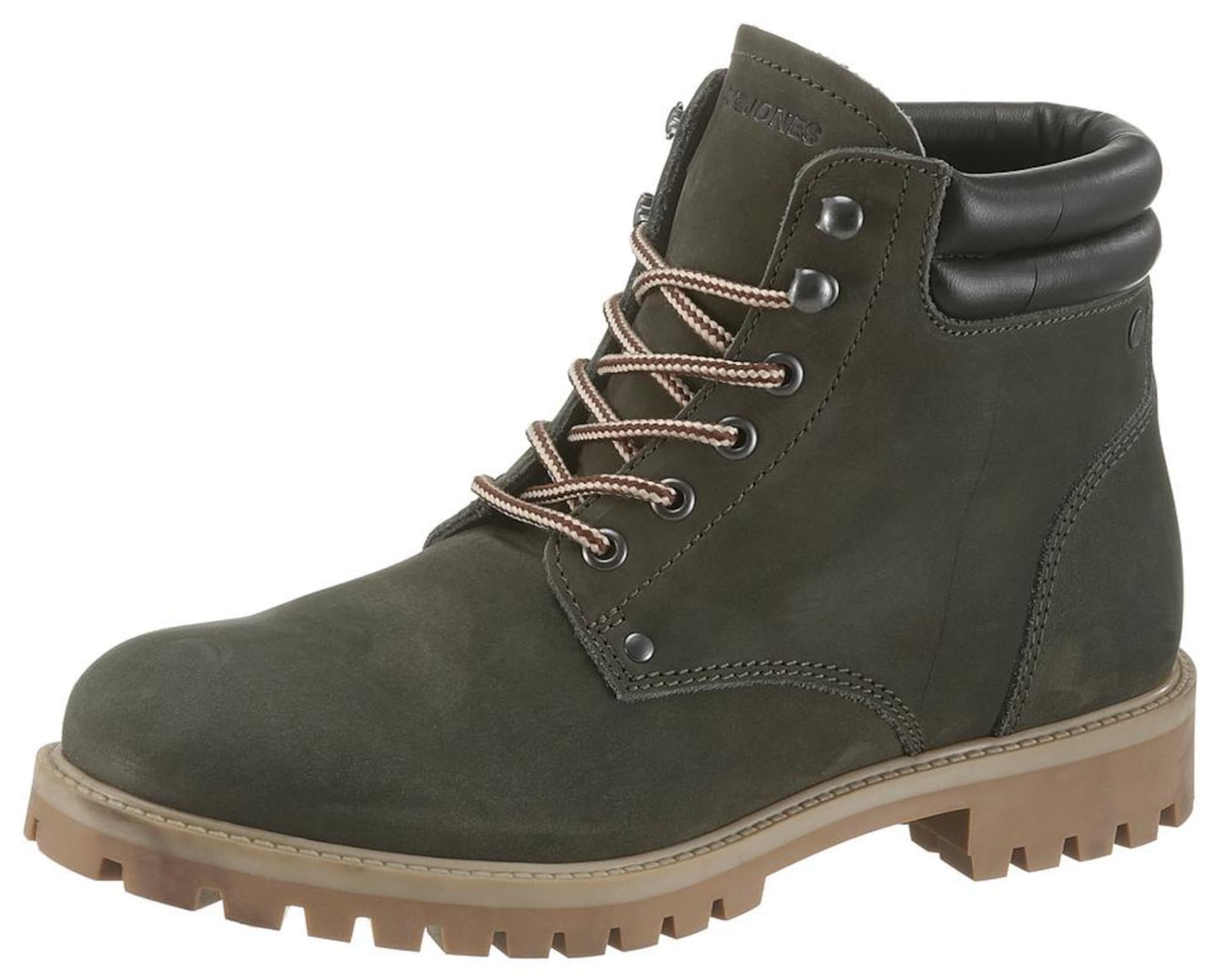 JACK & JONES Schnürboots ''''JFWStoke'''' khaki