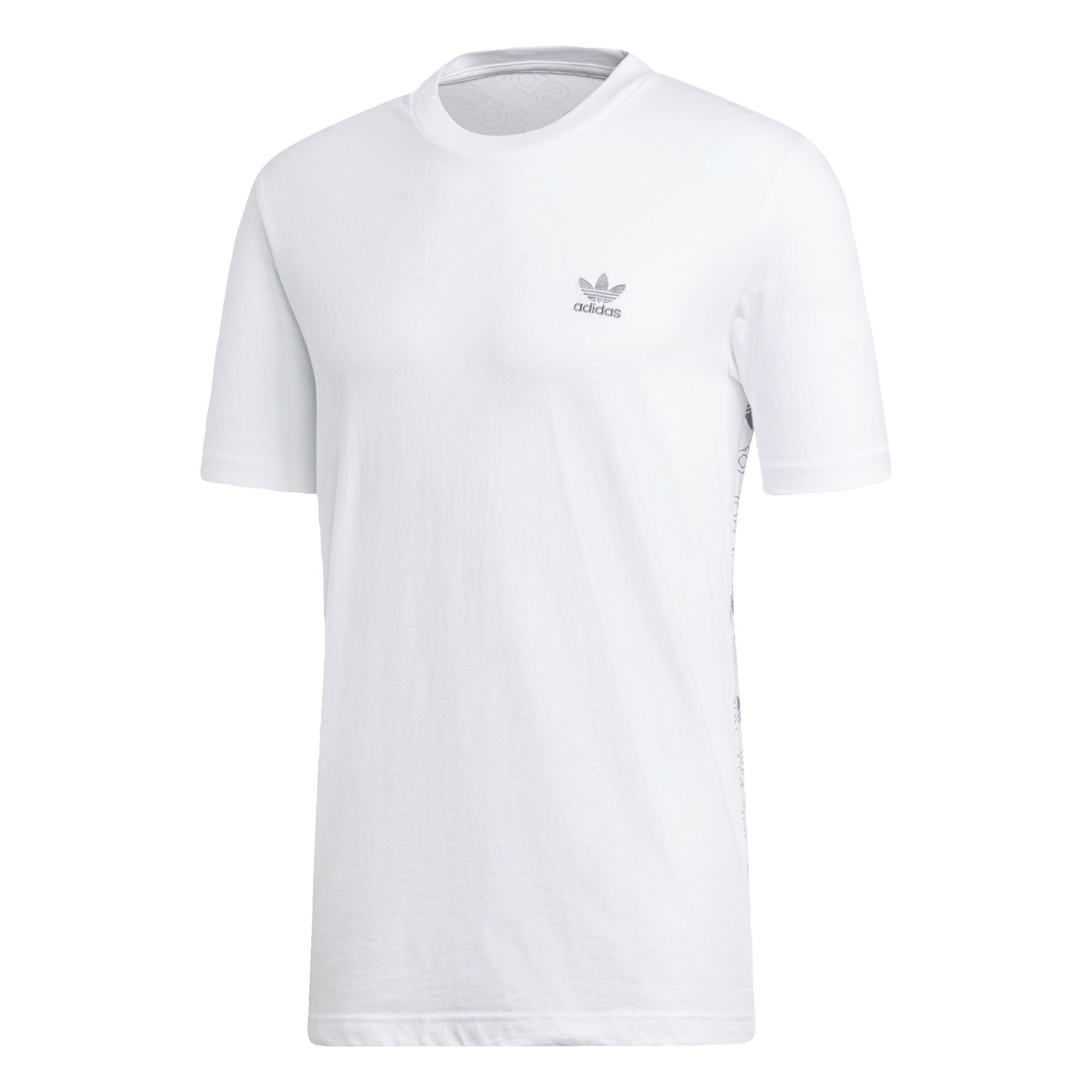 ADIDAS ORIGINALS T-Shirt ''''Monogram'''' grau / weiß