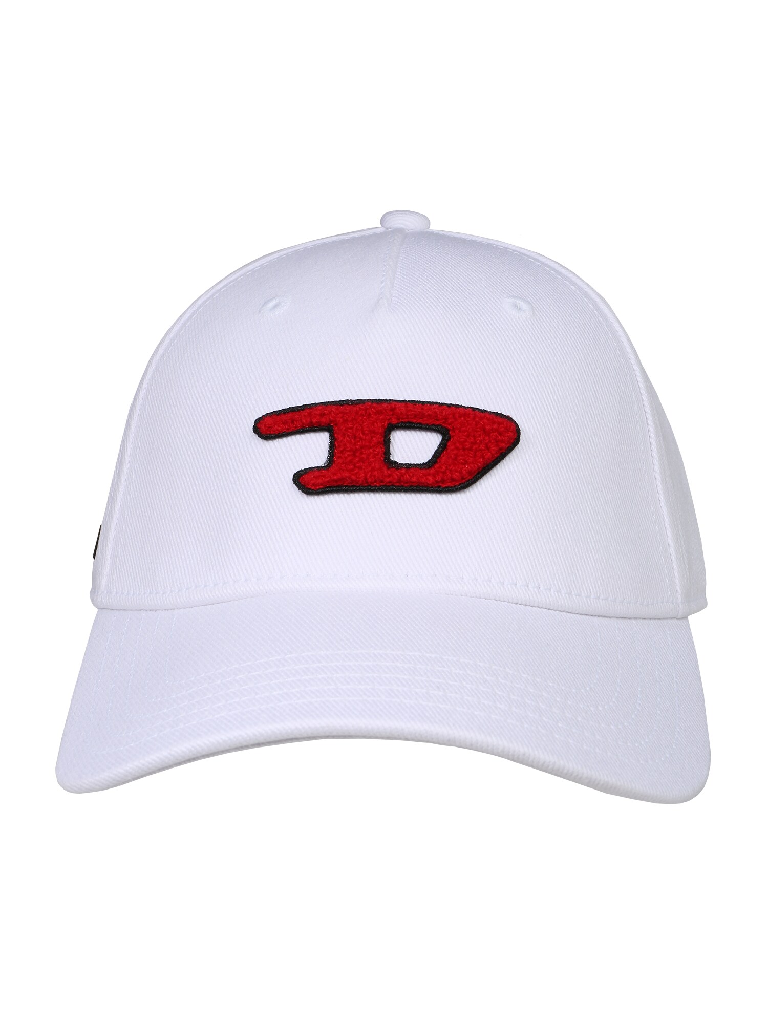 DIESEL Cap rot / weiß