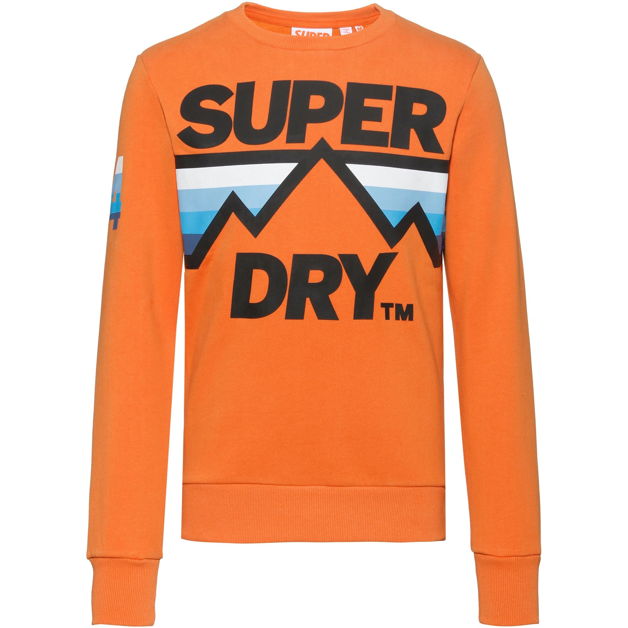 Superdry Sweatshirt ''''Downhill Racer'''' dunkelorange