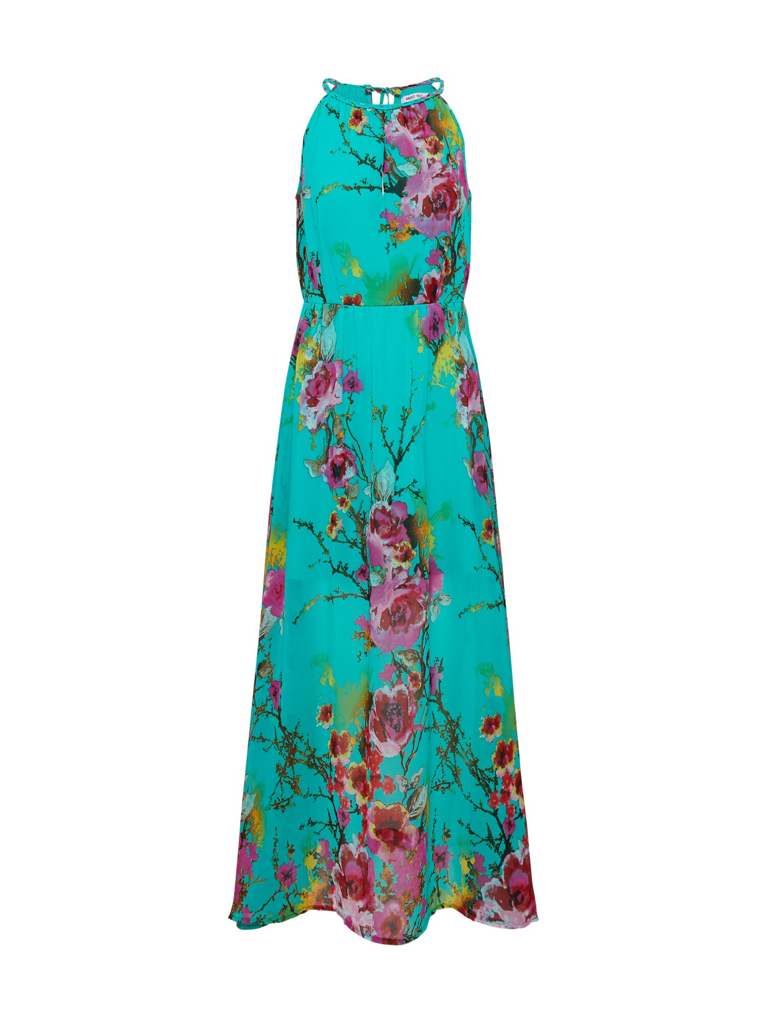 ABOUT YOU Zomerjurk 'Vincenza' turquoise / gemengde kleuren