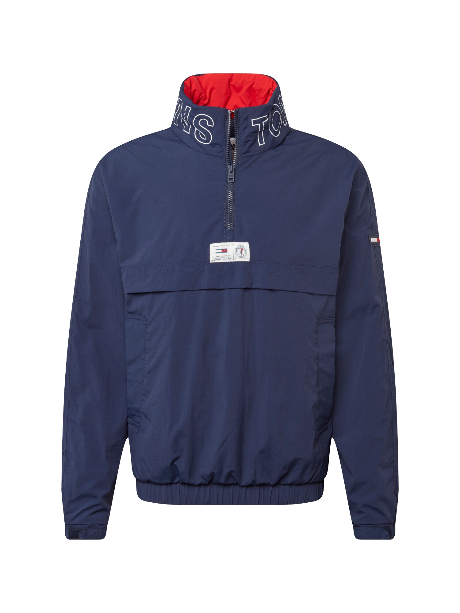 Tommy Jeans Jacke dunkelblau / rot / weiß