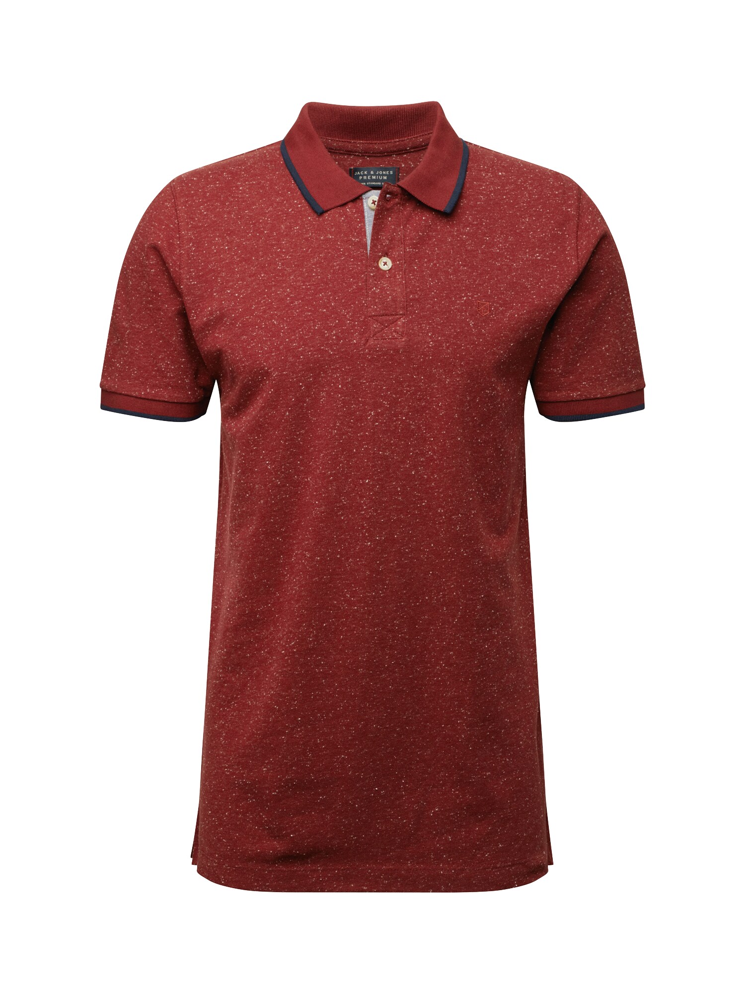 JACK & JONES Poloshirt ''''Roger'''' dunkelrot