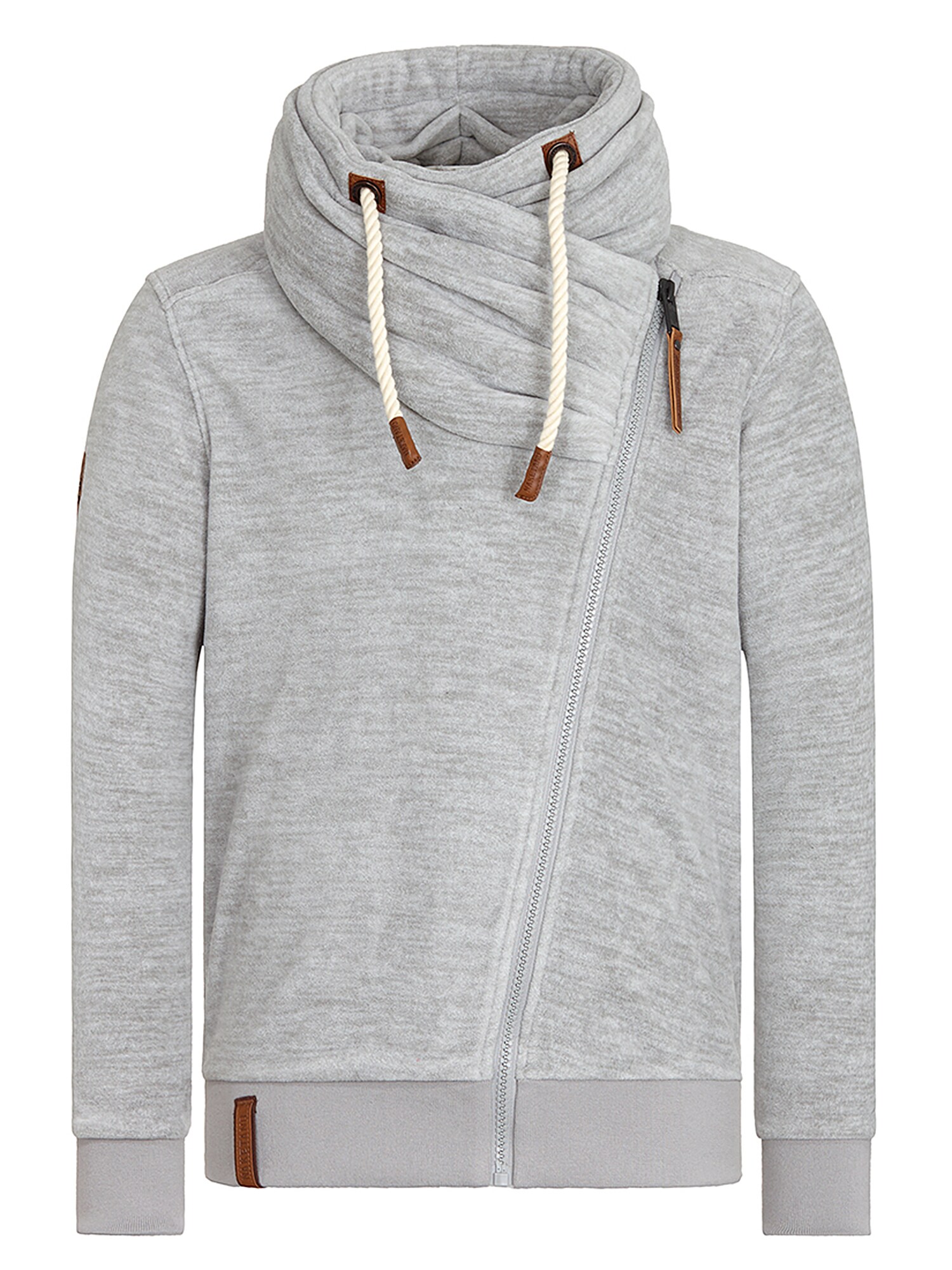 Sweatjacke grau