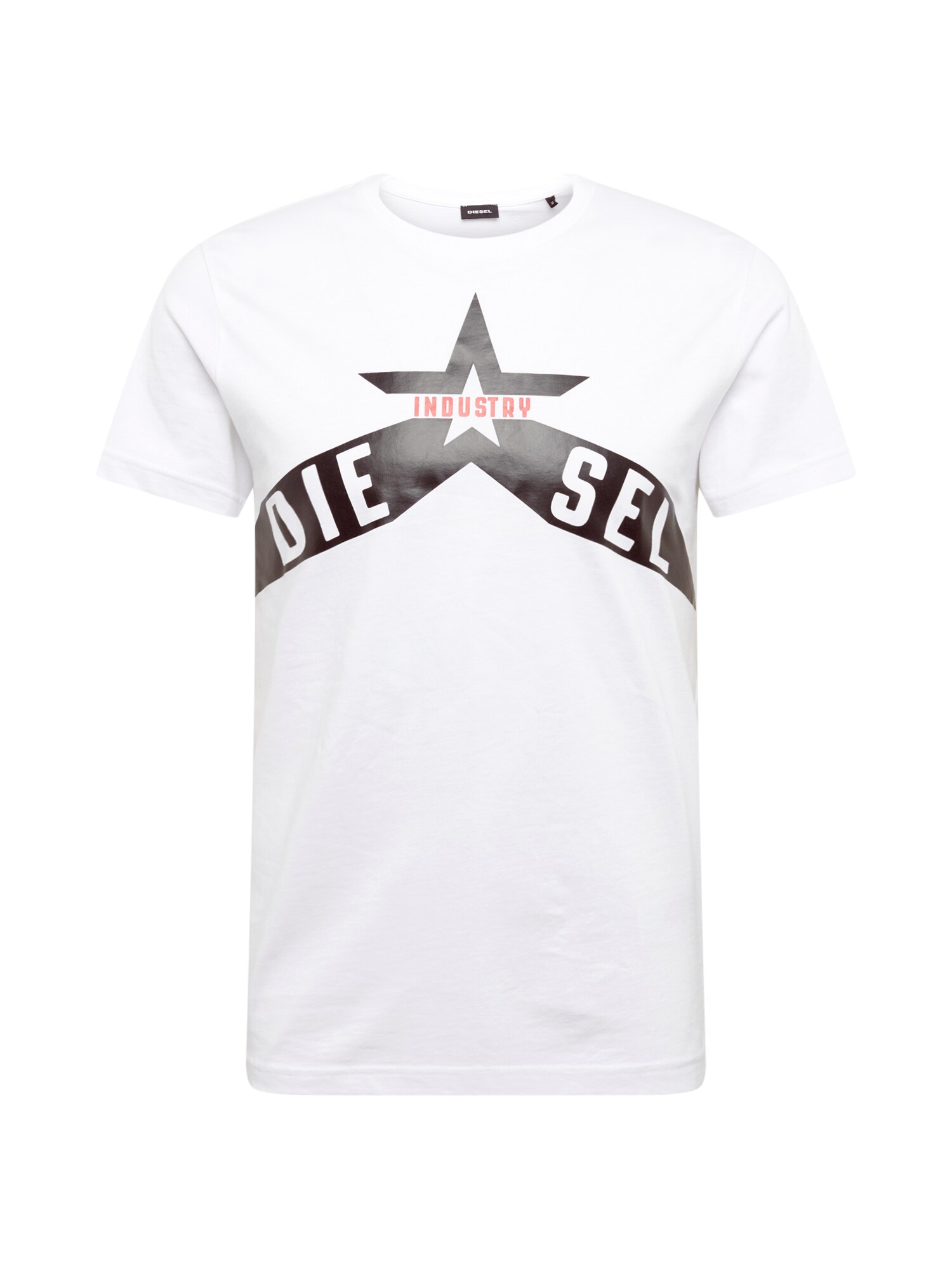 DIESEL Shirt ''''T-DIEGO'''' schwarz / weiß