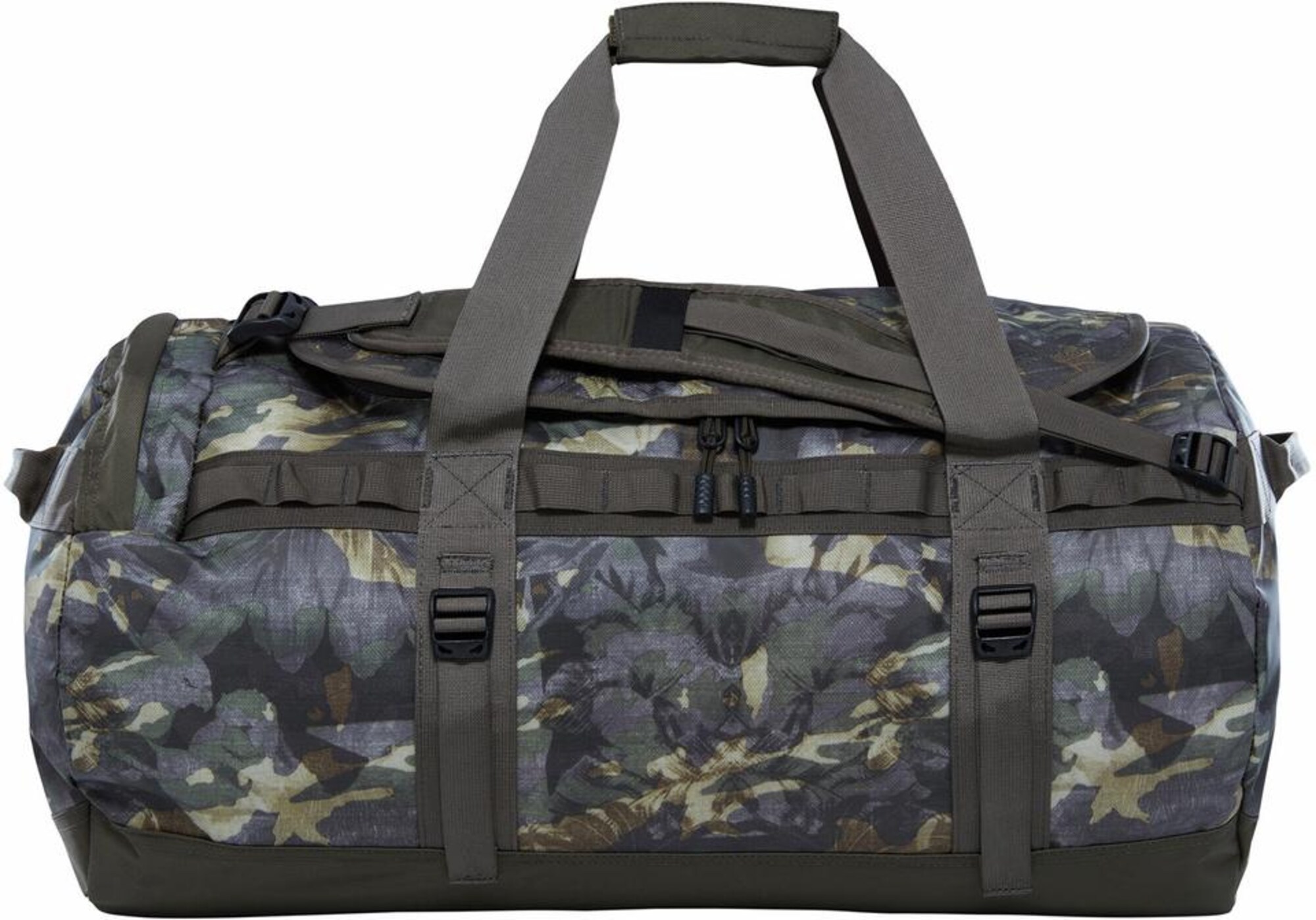 THE NORTH FACE Reisetasche ''''Base Camp Duffel'''' braun / dunkelgrau / dunkelgrün