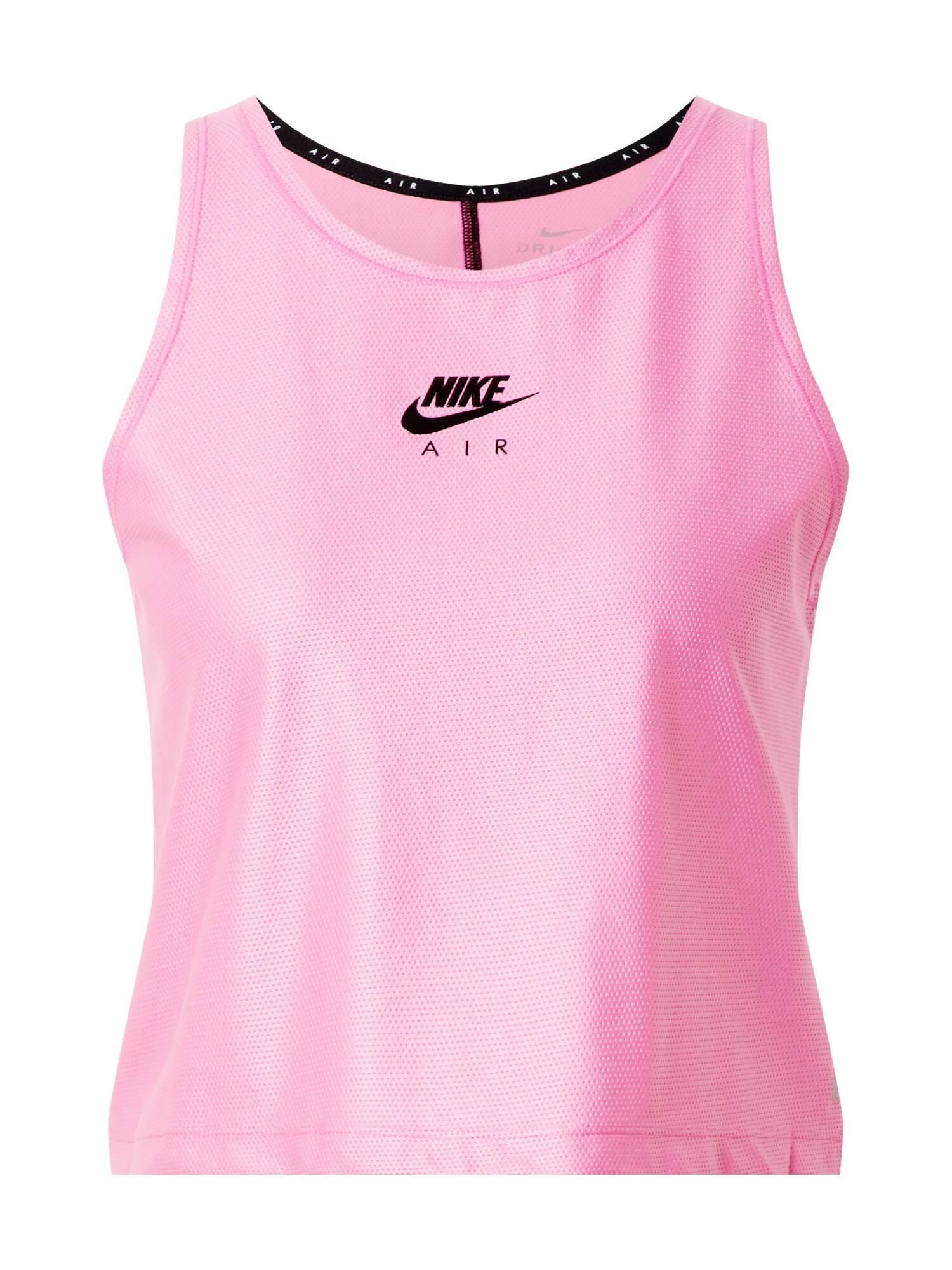 Nike Sportswear Palaidinė be rankovių 'Air'  juoda / rožinė