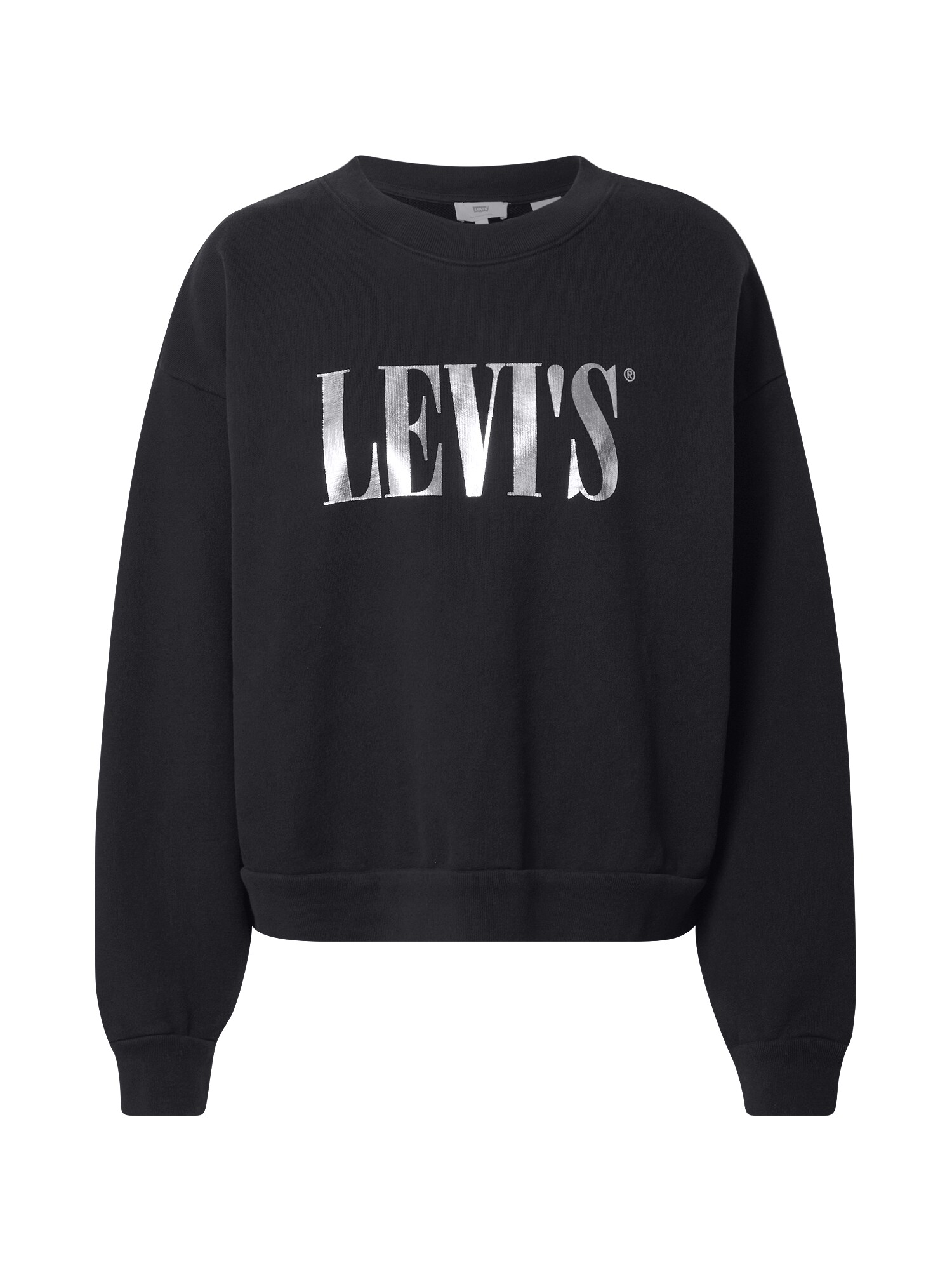 LEVI'S Megztinis be užsegimo 'Diana'  sidabrinė / juoda