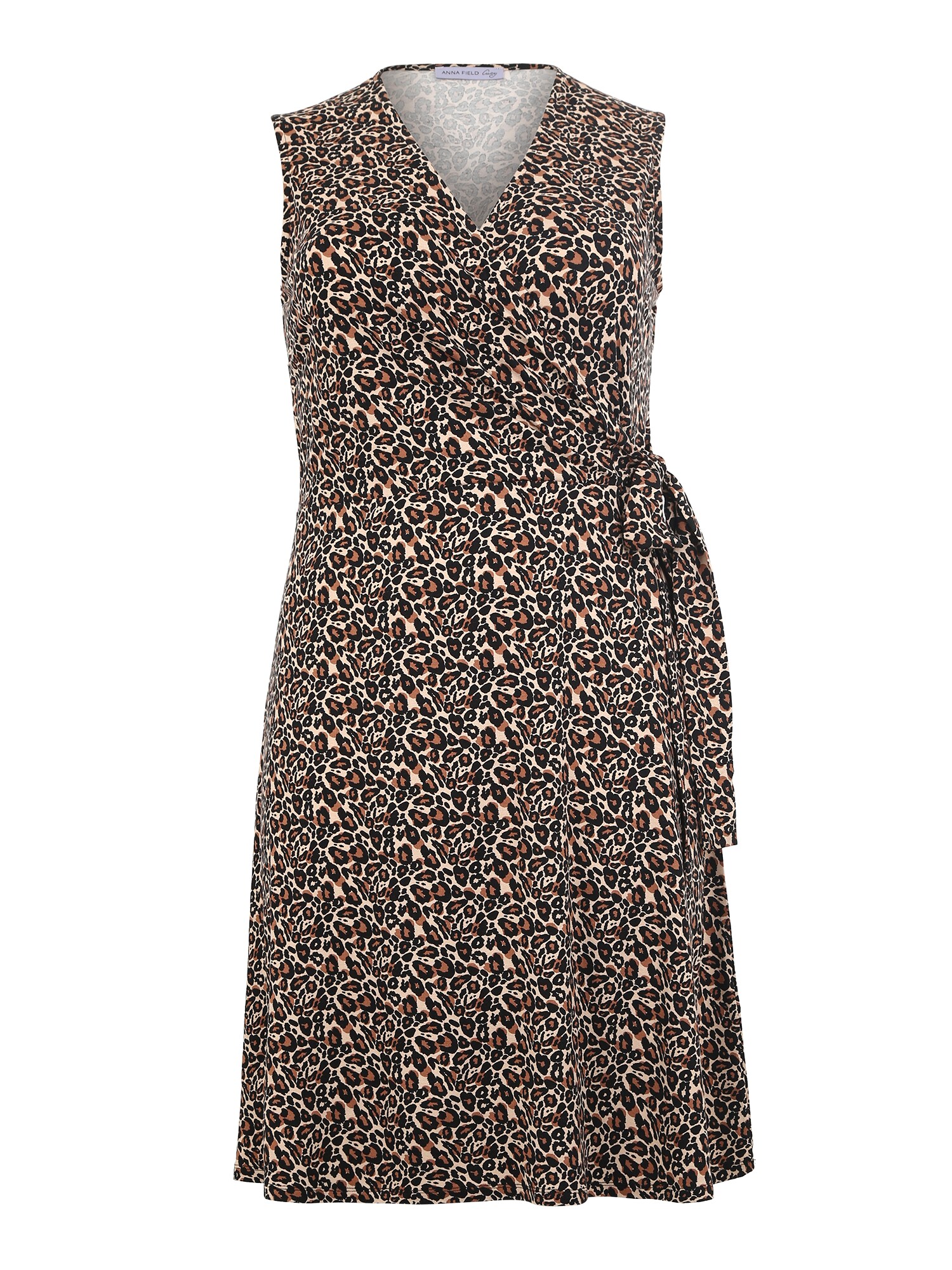 Anna Field Curvy Dames Jurk Gemengde Kleuren anna field curvy kopen in de aanbieding