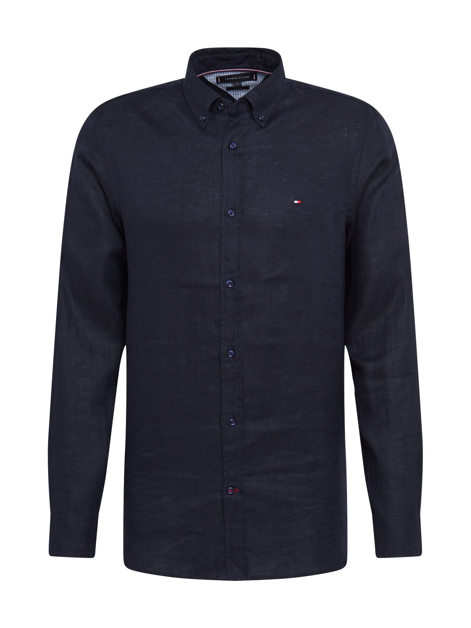 TOMMY HILFIGER Dalykiniai marškiniai  raudona / tamsiai mėlyna / balta