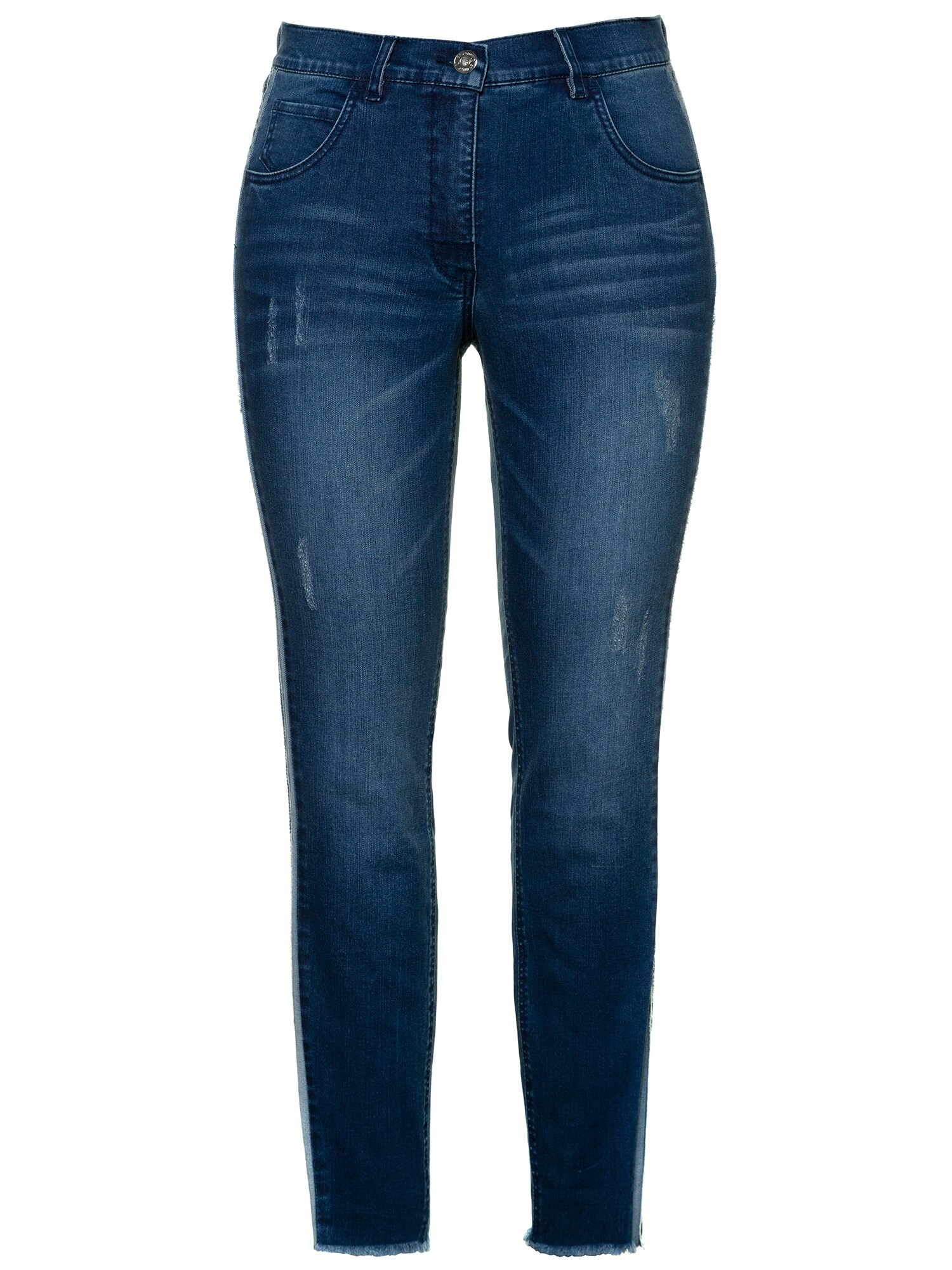 Studio Untold Dames Jeans Blauw Denim studio untold kopen in de aanbieding