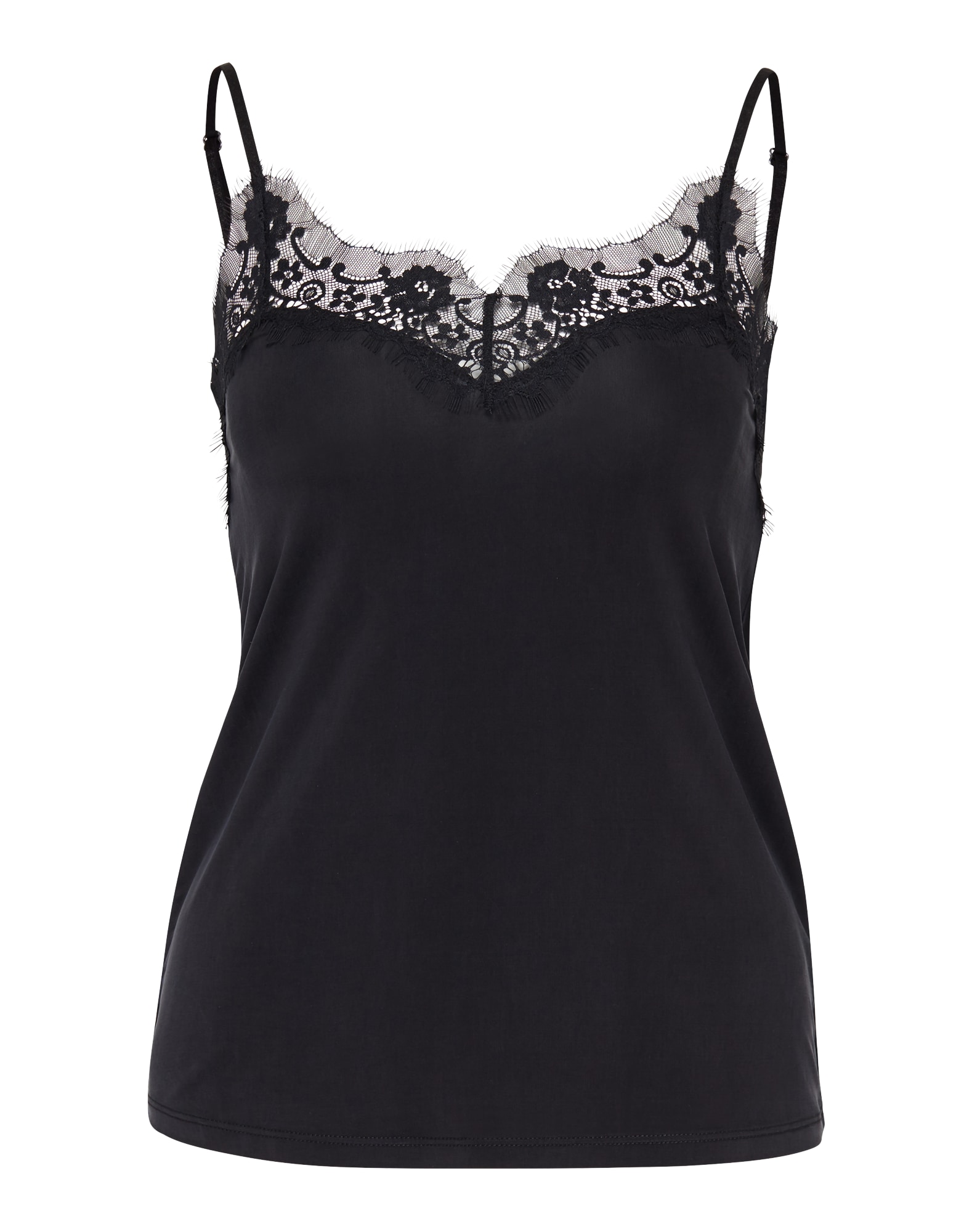 Samsøe Samsøe Top Slip 6202  negru