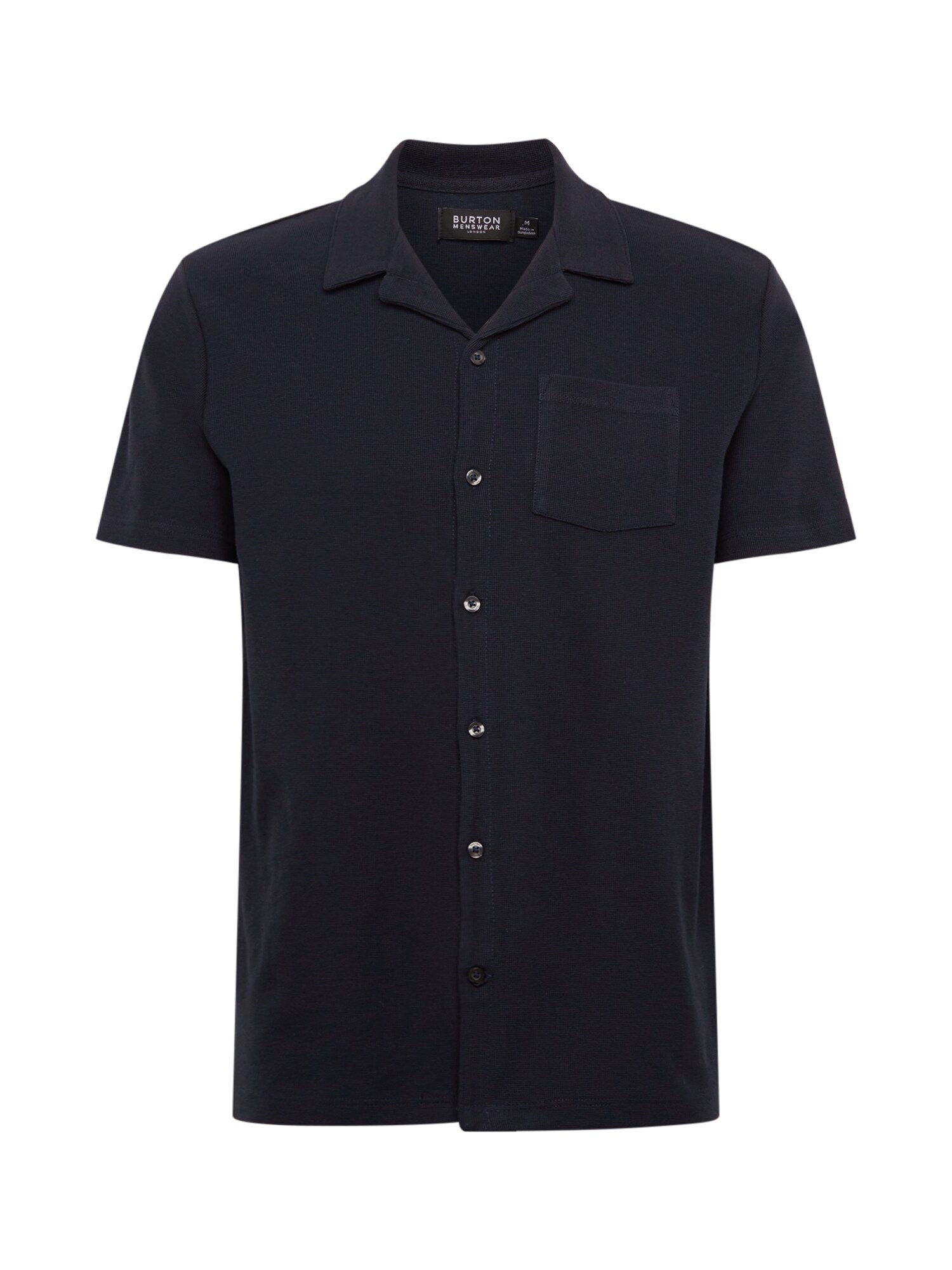 BURTON MENSWEAR LONDON Dalykiniai marškiniai 'WAF REVERE SHRT NAVY'  juoda