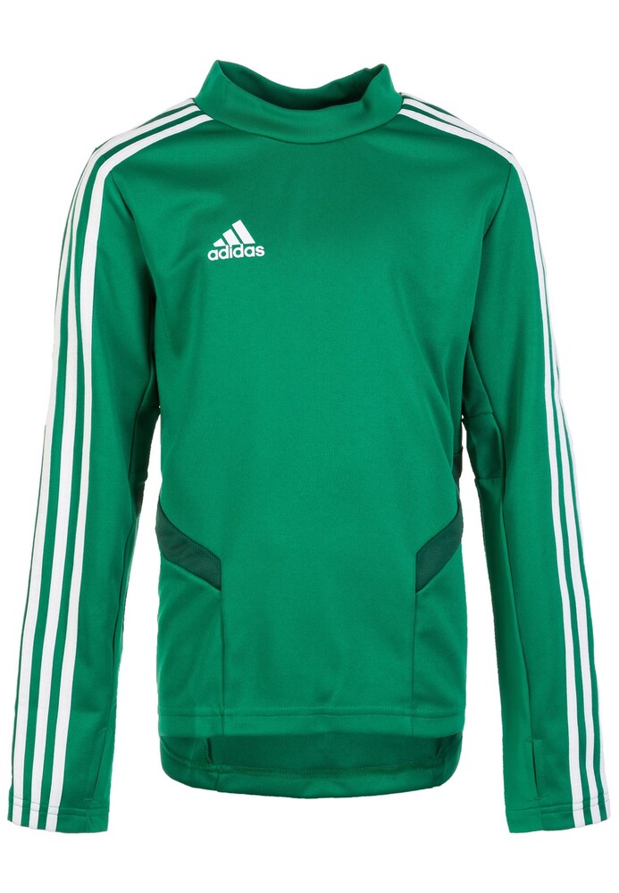 ADIDAS PERFORMANCE Sportsweatshirt 'Tiro 19' Jungen Größe 128 grün / weiß