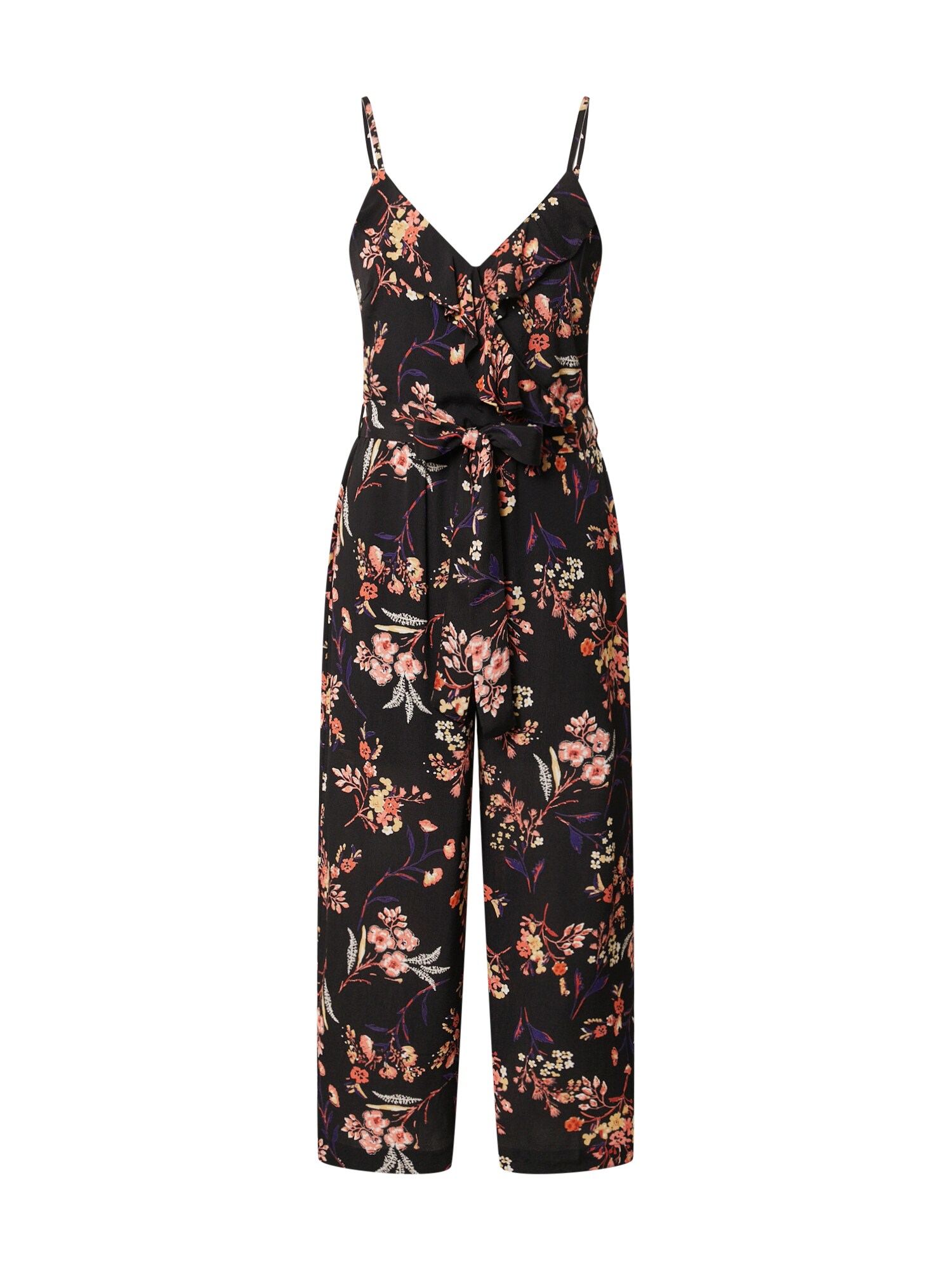 VERO MODA Kombinezono tipo kostiumas 'EVA'  rožių spalva / juoda / balta / violetinė-mėlyna