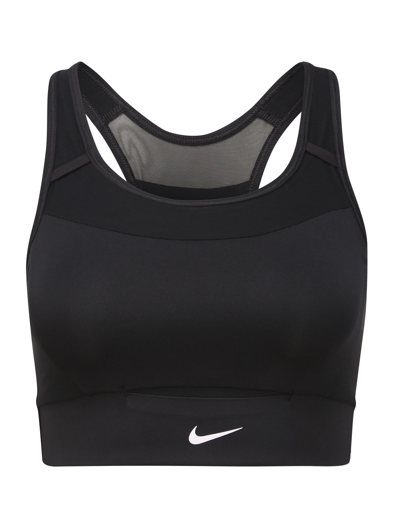 NIKE Sportinė liemenėlė 'MED PAD POCKET'  juoda