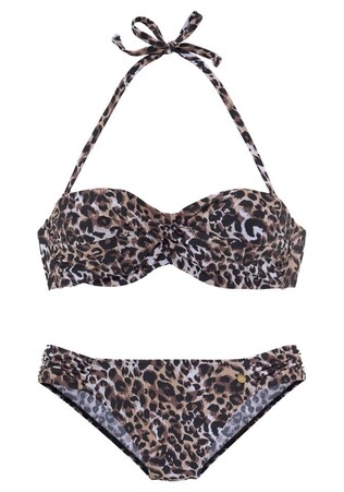 LASCANA, Bikiny, hnědá