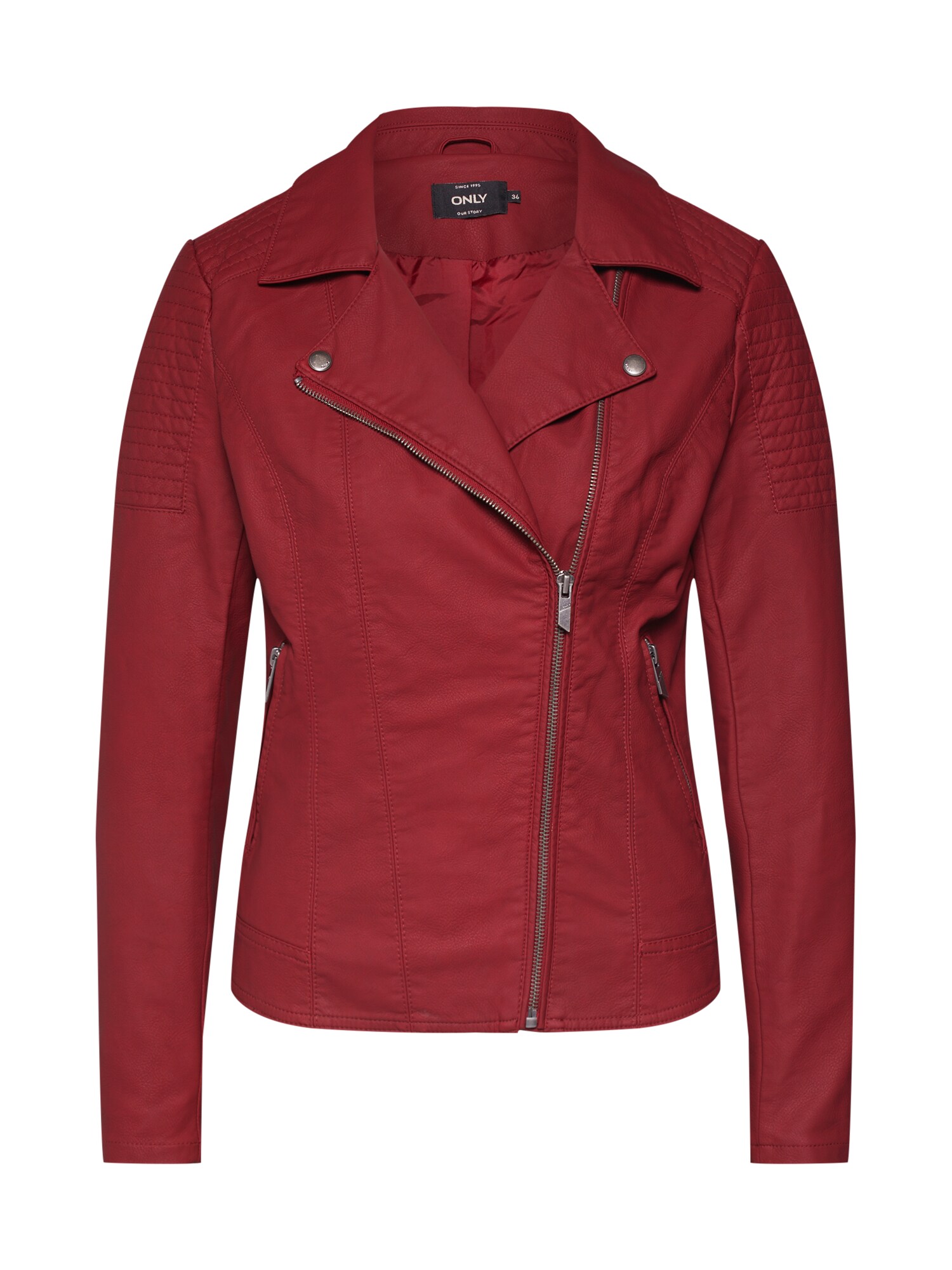 Only Dames Tussenjas Megan Wijnrood only kopen in de aanbieding