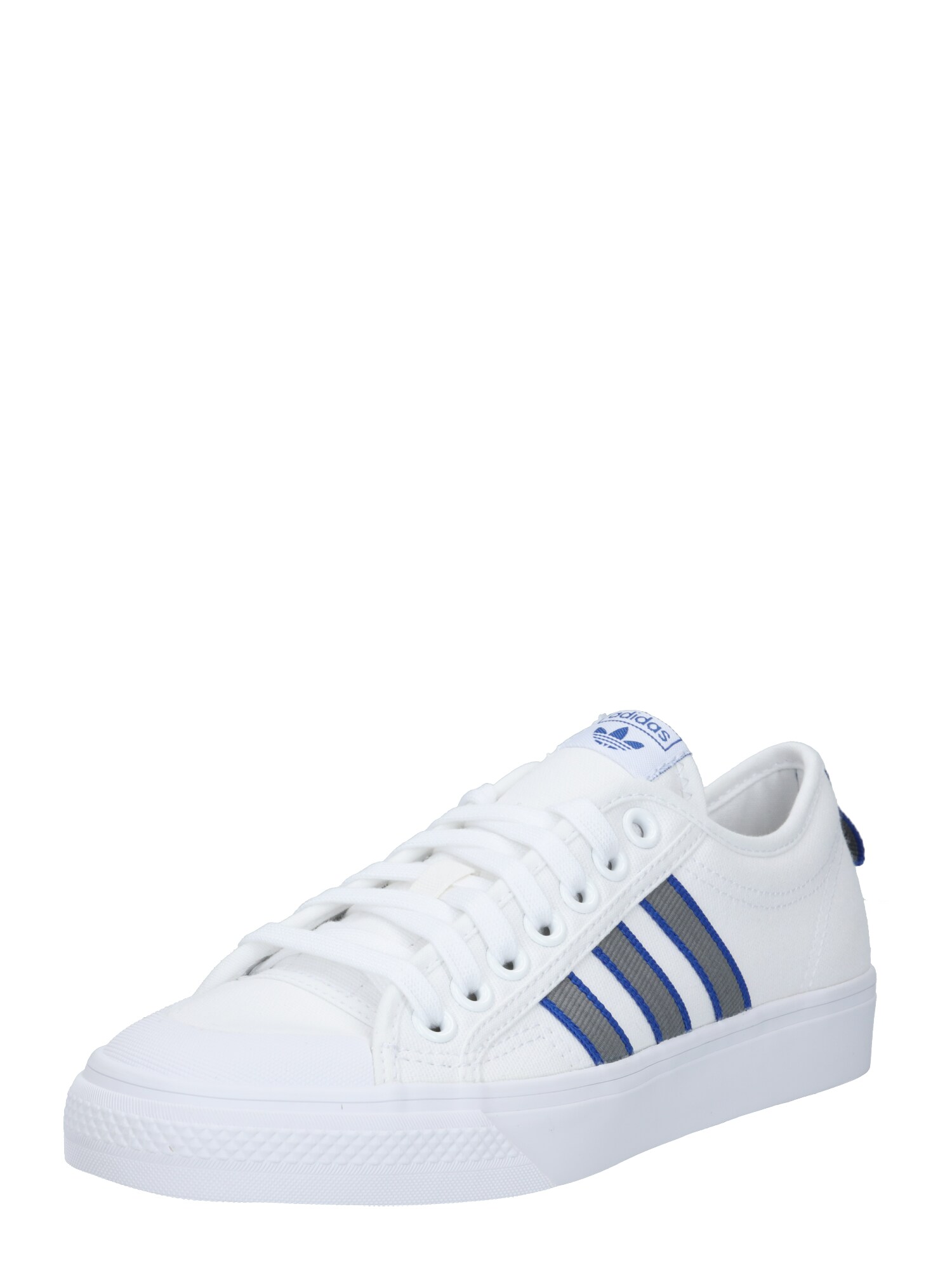 ADIDAS ORIGINALS Sportbačiai be auliuko 'NIZZA'  pilka / mėlyna / balta