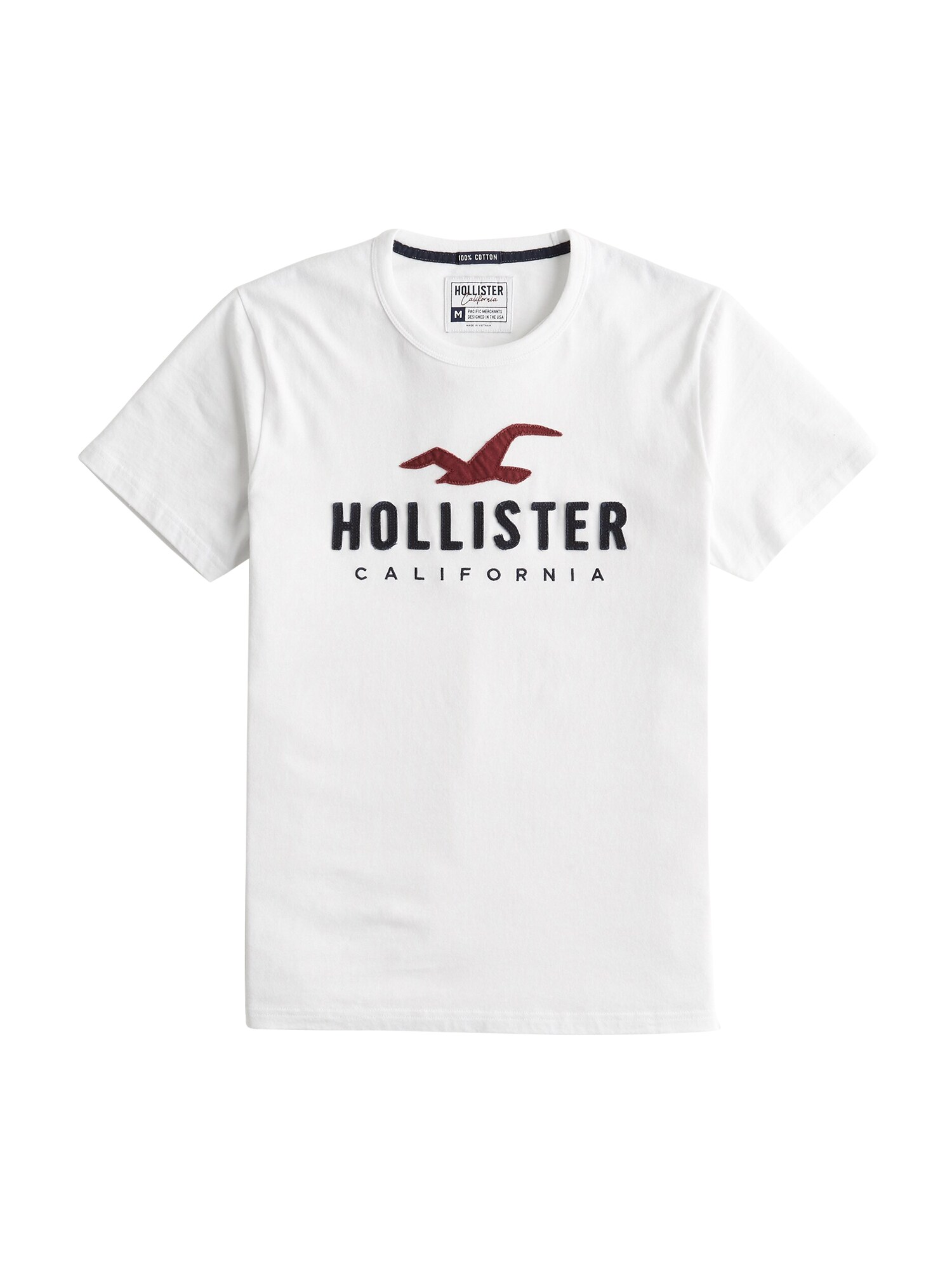 HOLLISTER Marškinėliai 'SS CORE TECH'  balta