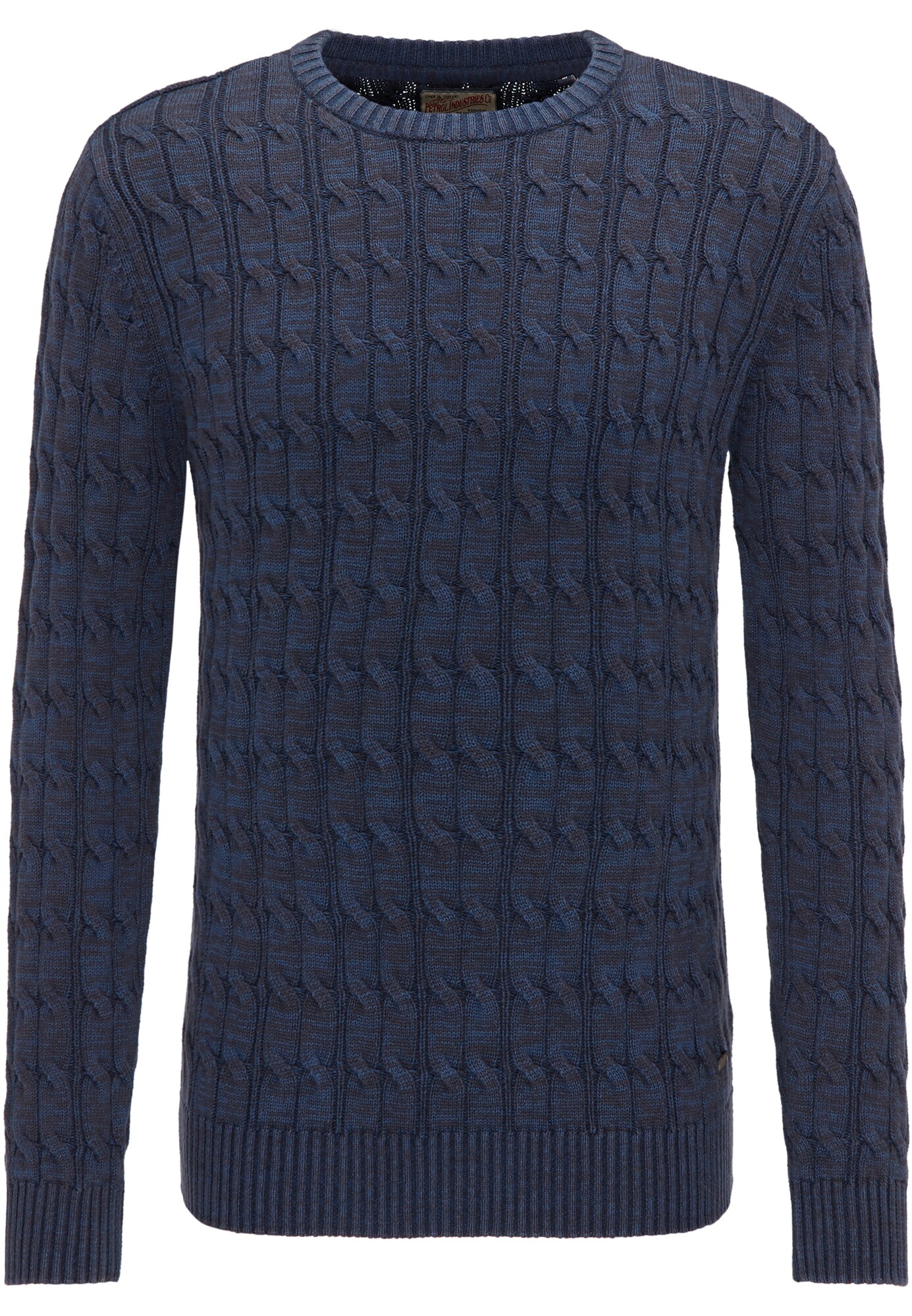 Petrol Industries Heren Trui Royal Bluekoningsblauw Pastelrood petrol industries kopen in de aanbieding