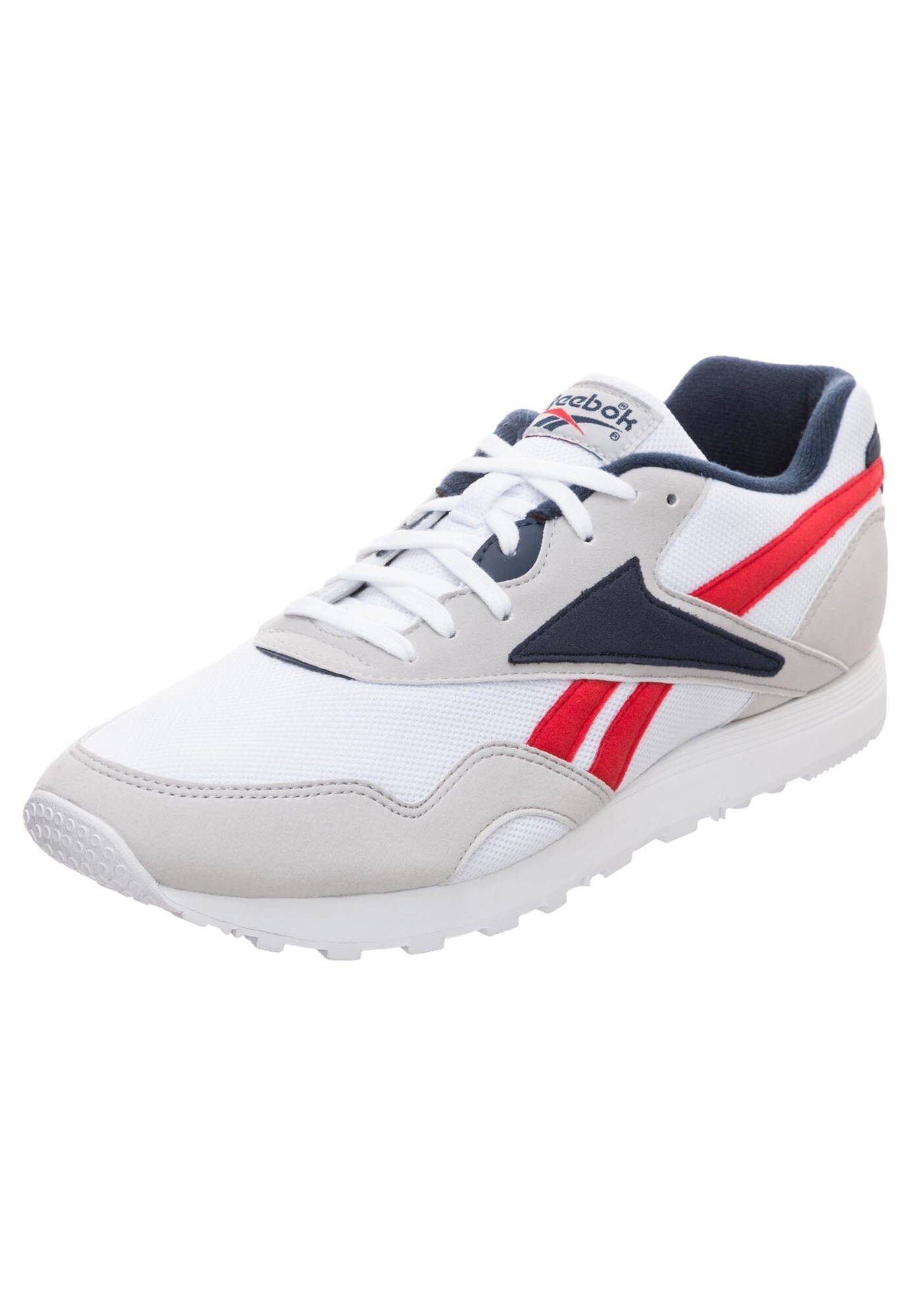 Reebok Classic Heren Sneakers Laag Grafiet Rood Wit reebok classic kopen in de aanbieding