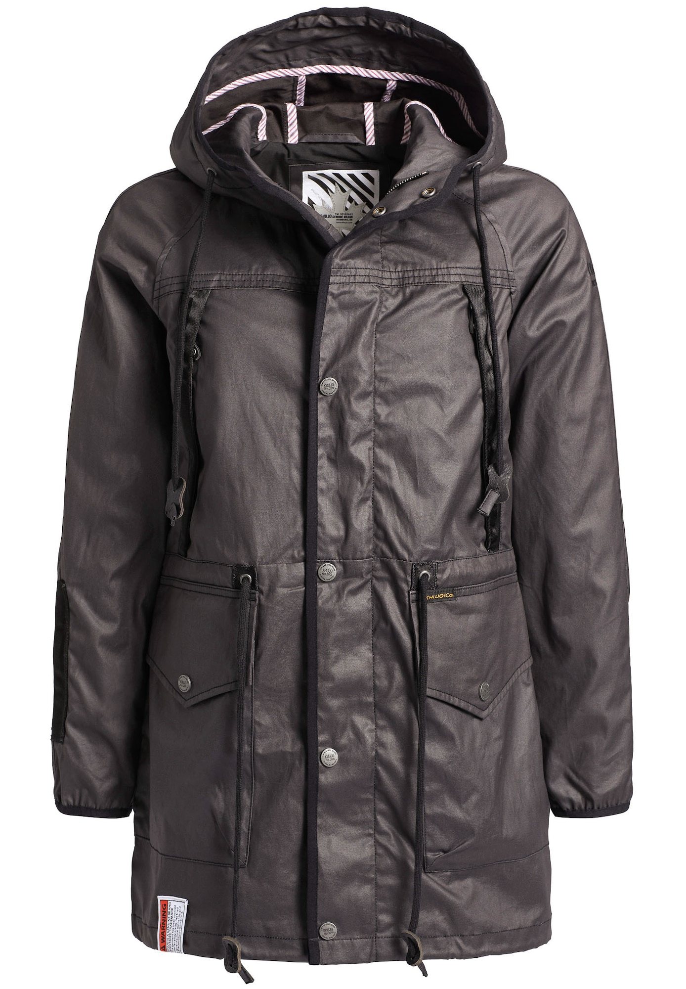 Khujo Dames Tussenjas Bouchra Zwart khujo kopen in de aanbieding